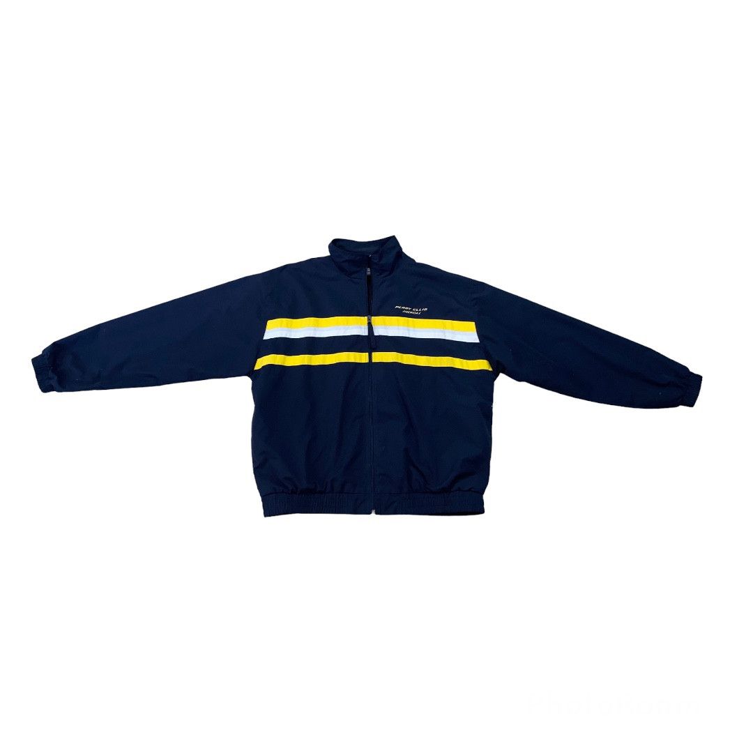 Perry Ellis × Vintage Perry Ellis Windbreaker Jacket Size US L / EU 52-54 / 3 - 2 Thumbnail