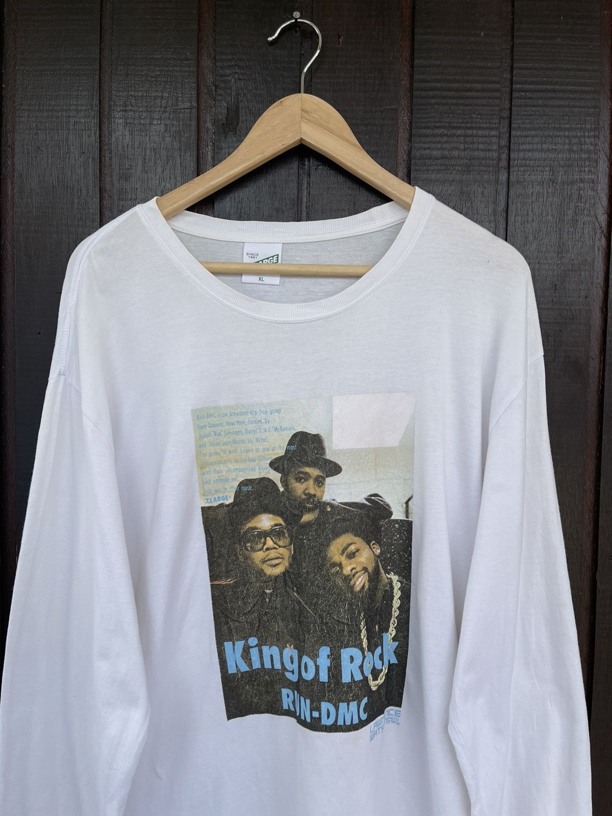 RUN DMC × Rap Tees × Xlarge XLARGE x Lawrence Watson Photo graphy RUN DMC Long sleeve Size US XL / EU 56 / 4 - 2 Thumbnail