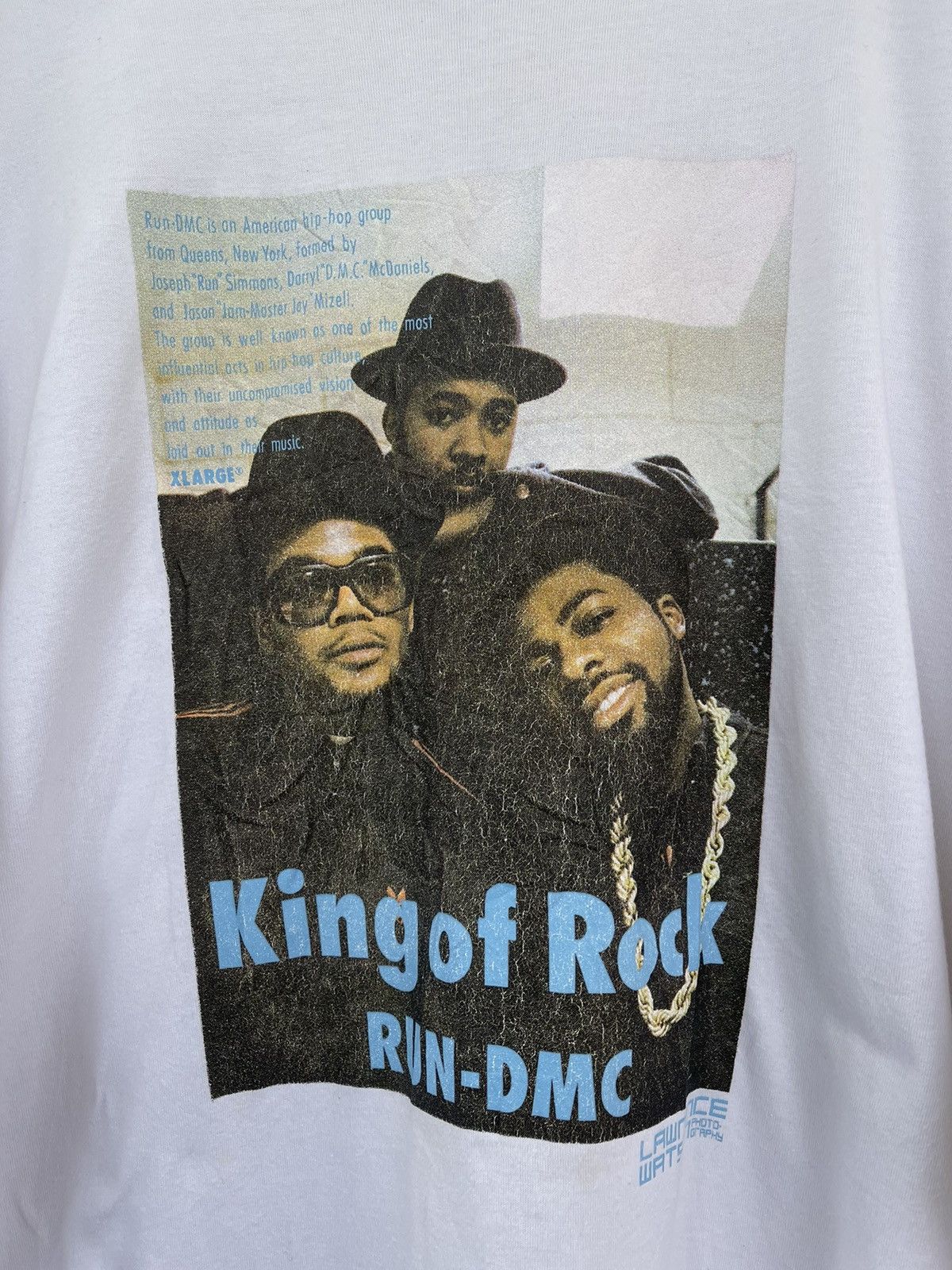 RUN DMC × Rap Tees × Xlarge XLARGE x Lawrence Watson Photo graphy RUN DMC Long sleeve Size US XL / EU 56 / 4 - 5 Thumbnail