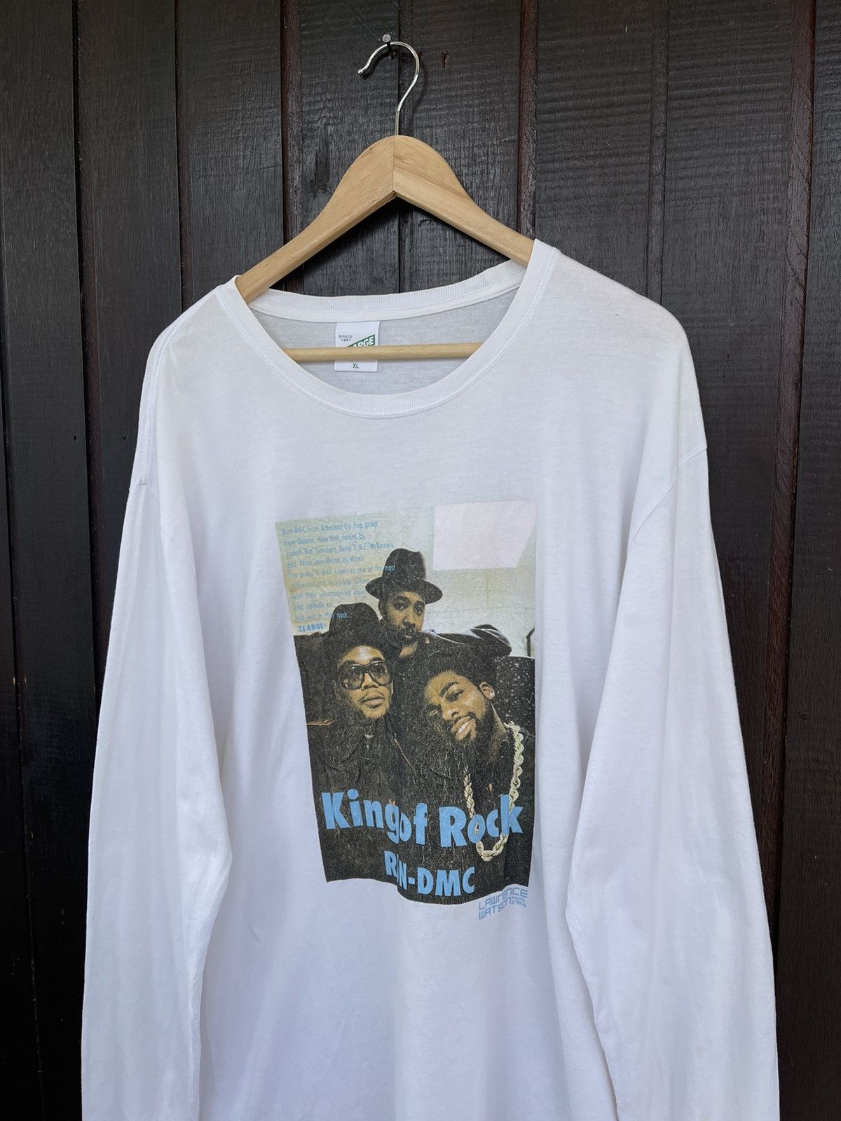 RUN DMC × Rap Tees × Xlarge XLARGE x Lawrence Watson Photo graphy RUN DMC Long sleeve Size US XL / EU 56 / 4 - 3 Thumbnail