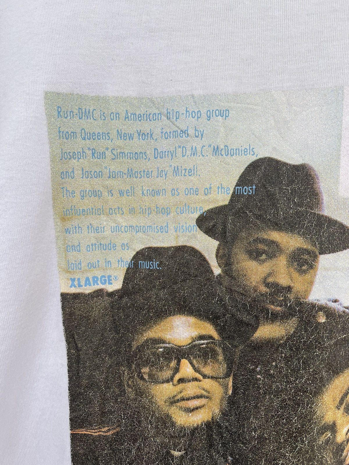 RUN DMC × Rap Tees × Xlarge XLARGE x Lawrence Watson Photo graphy RUN DMC Long sleeve Size US XL / EU 56 / 4 - 7 Thumbnail