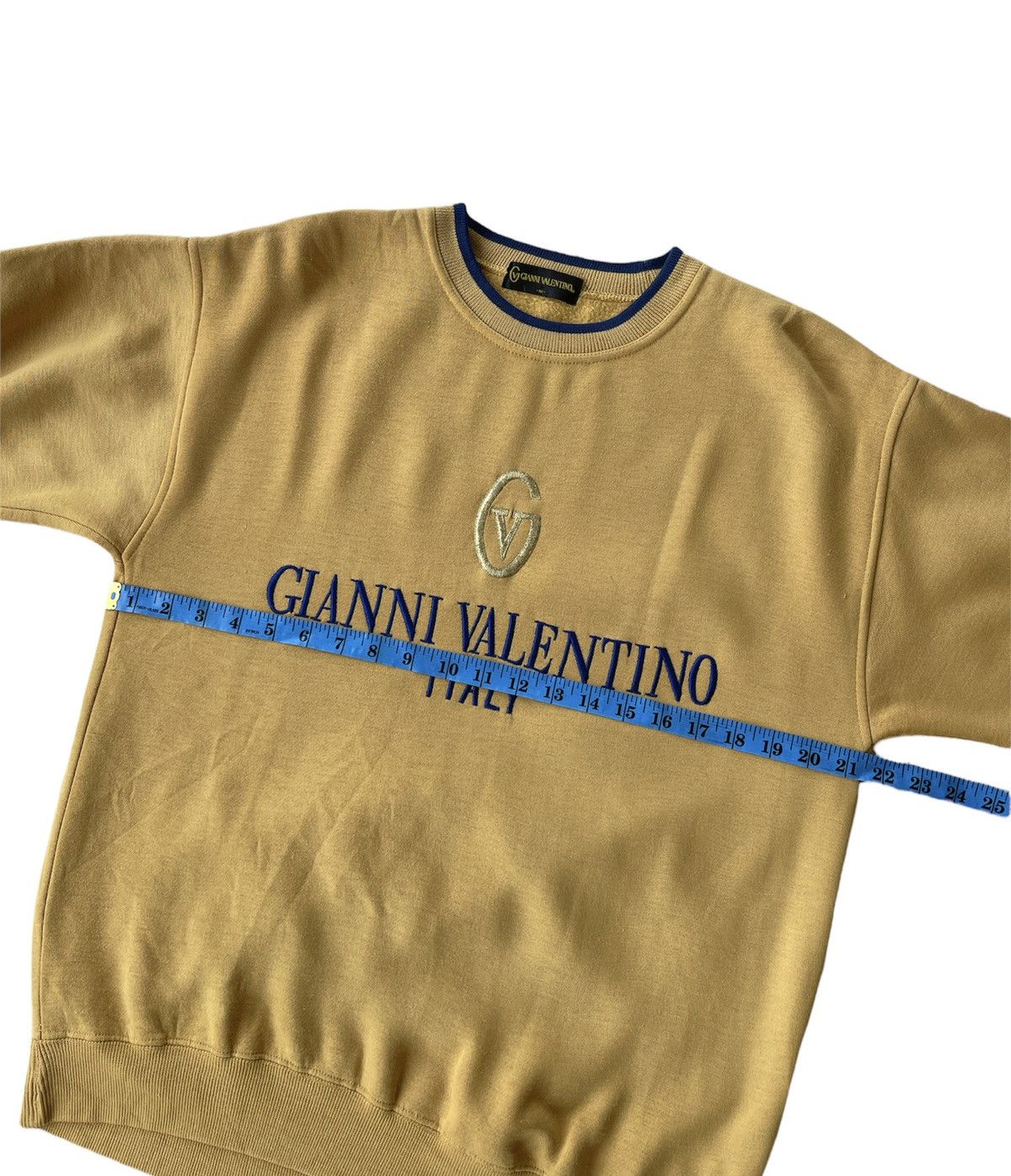 Gianni Valentino × Valentino × Vintage Vintage Gianni Valentino Embroidered Sweatshirt/Crewneck Size US M / EU 48-50 / 2 - 6 Thumbnail