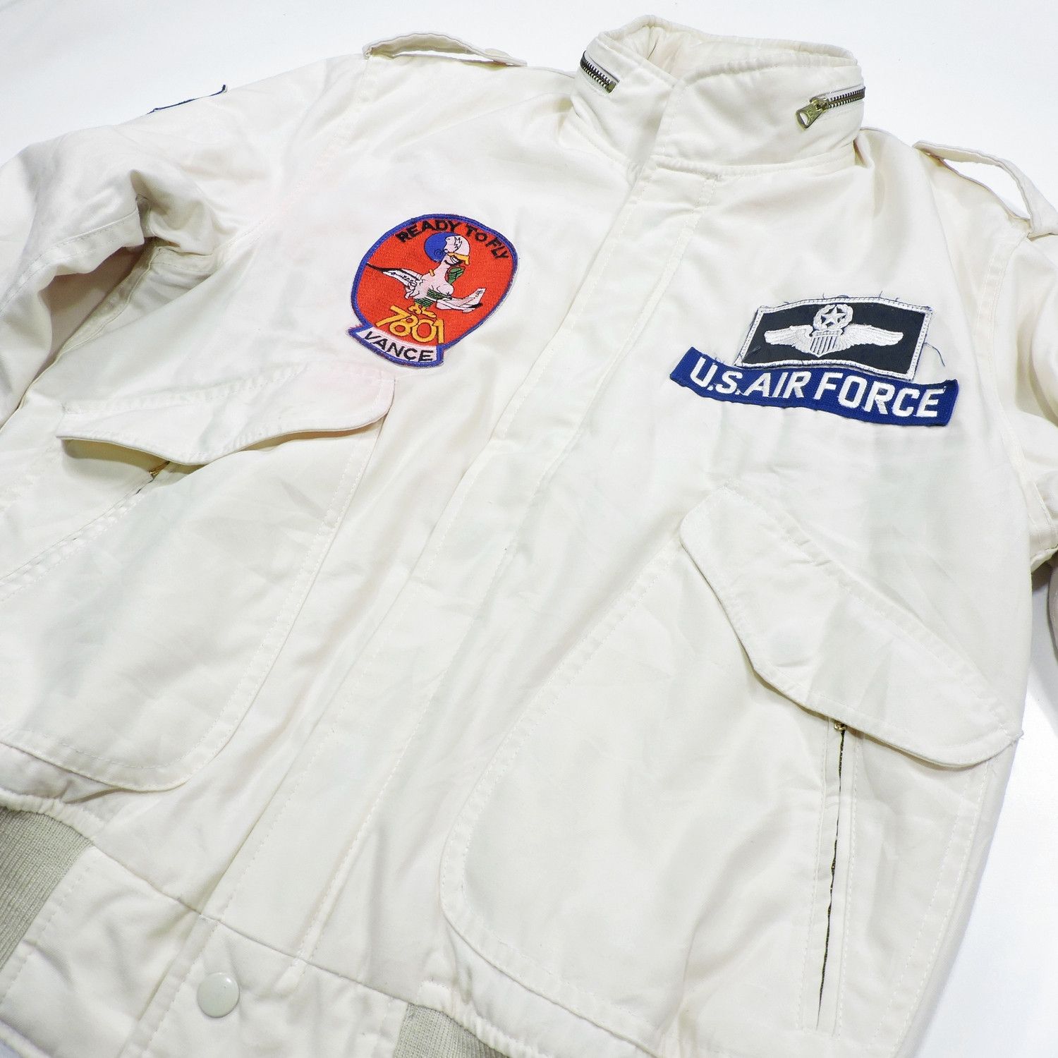 Other Houston CWU 'Ready To Fly' 7801 Vance Flight Bomber Jacket Size US L / EU 52-54 / 3 - 9 Thumbnail