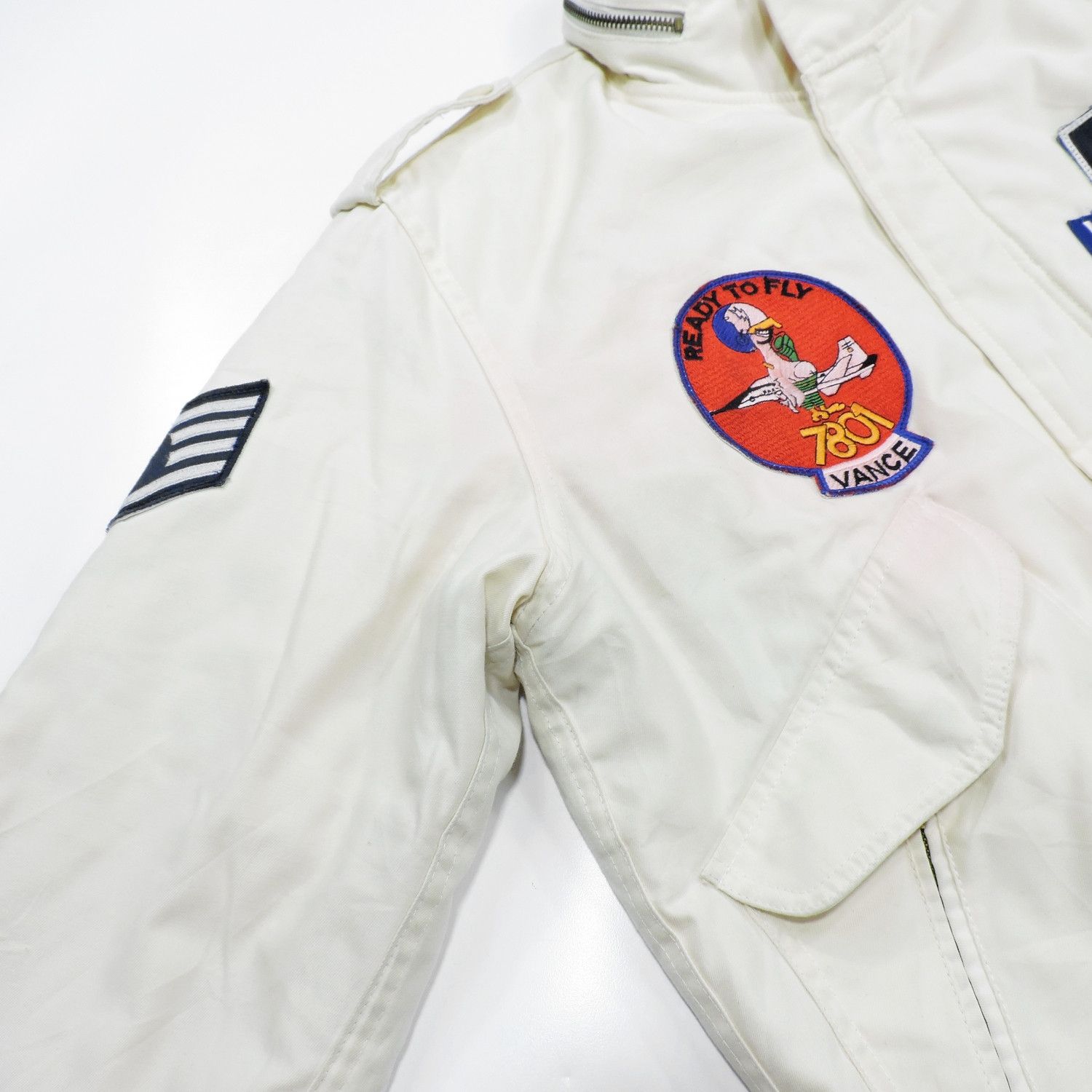 Other Houston CWU 'Ready To Fly' 7801 Vance Flight Bomber Jacket Size US L / EU 52-54 / 3 - 12 Thumbnail