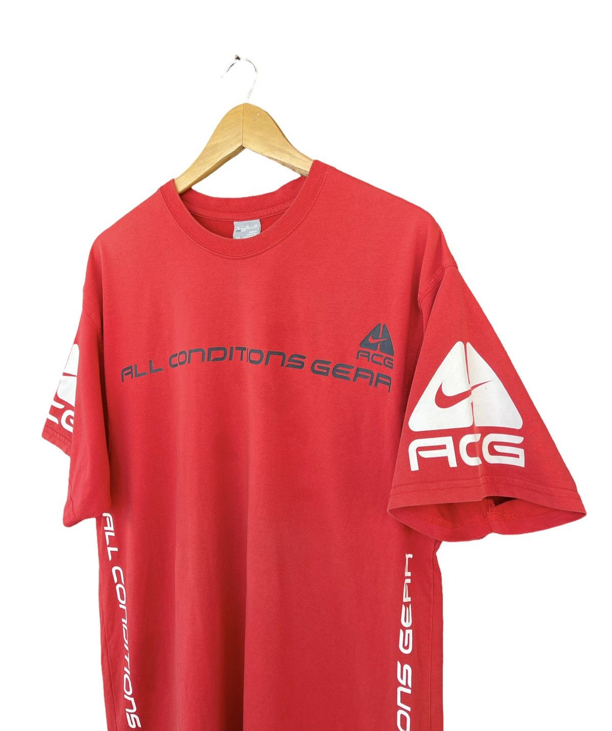 Nike × Nike ACG Vintage Nike ACG big logo tee Size US L / EU 52-54 / 3 - 3 Thumbnail