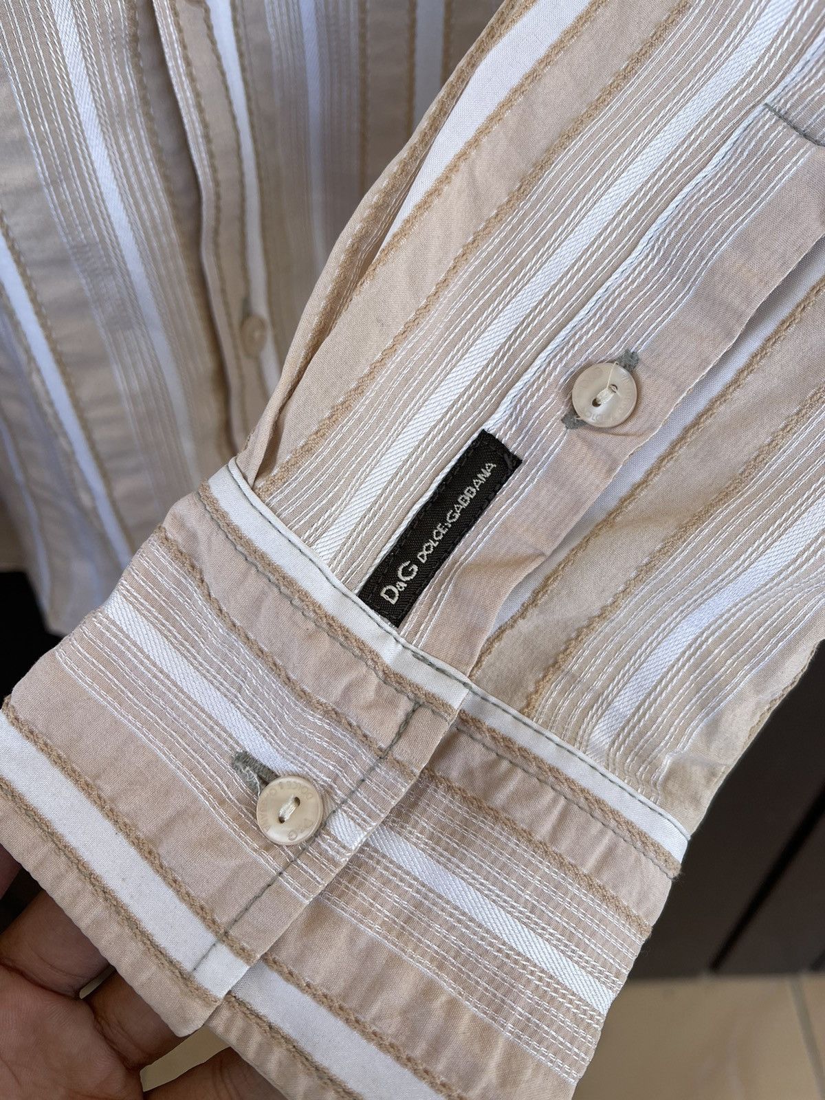 Designer × Dolce & Gabbana × Vintage Vintage D&G Dolce & Gabanna Embroidered shirt long sleeve Size US M / EU 48-50 / 2 - 10 Thumbnail