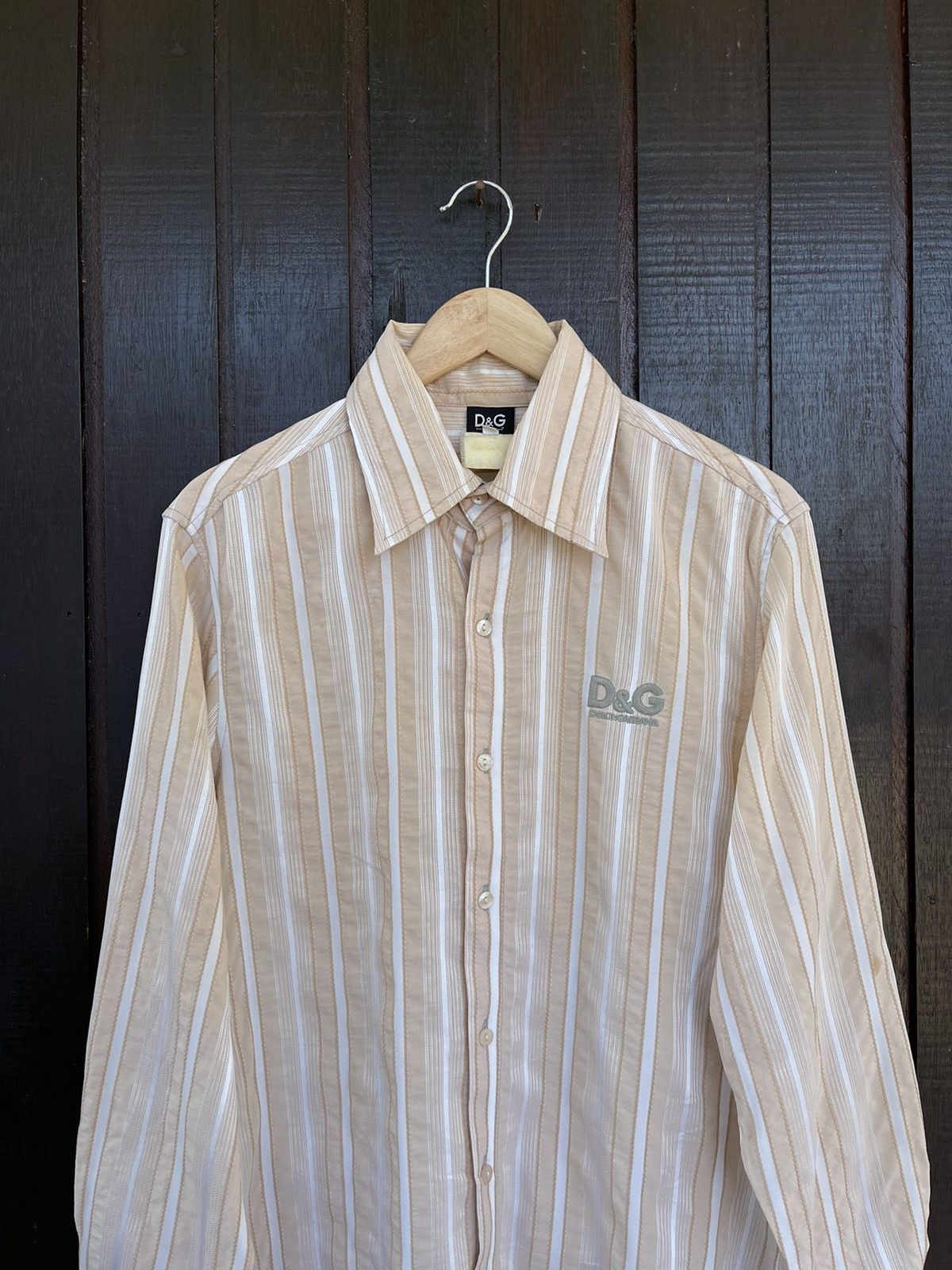 Designer × Dolce & Gabbana × Vintage Vintage D&G Dolce & Gabanna Embroidered shirt long sleeve Size US M / EU 48-50 / 2 - 3 Thumbnail