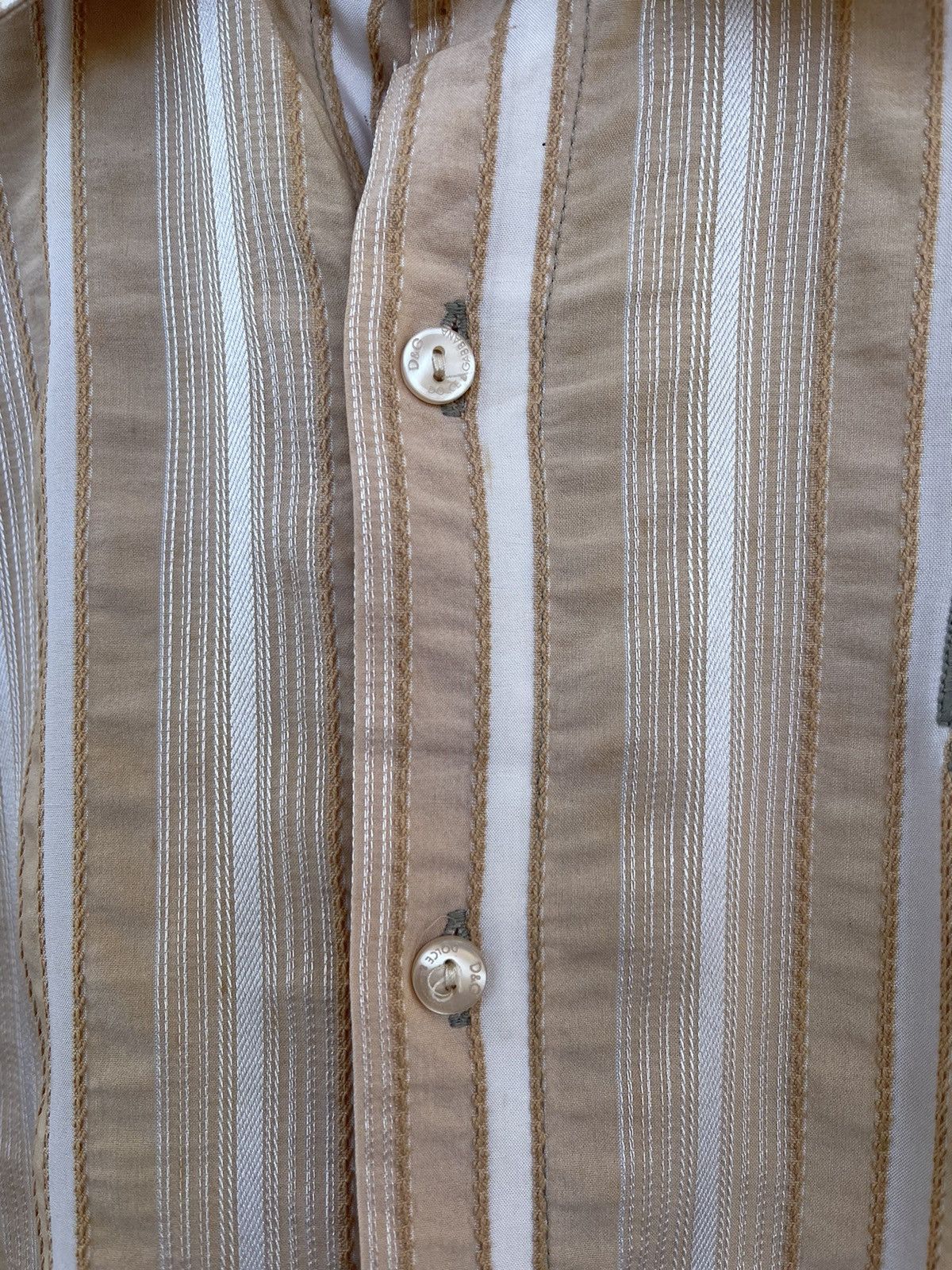 Designer × Dolce & Gabbana × Vintage Vintage D&G Dolce & Gabanna Embroidered shirt long sleeve Size US M / EU 48-50 / 2 - 6 Thumbnail
