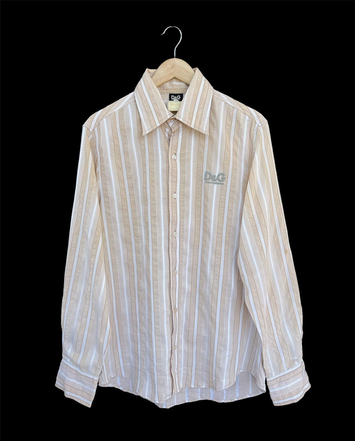Designer × Dolce & Gabbana × Vintage Vintage D&G Dolce & Gabanna Embroidered shirt long sleeve Size US M / EU 48-50 / 2 - 1 Thumbnail