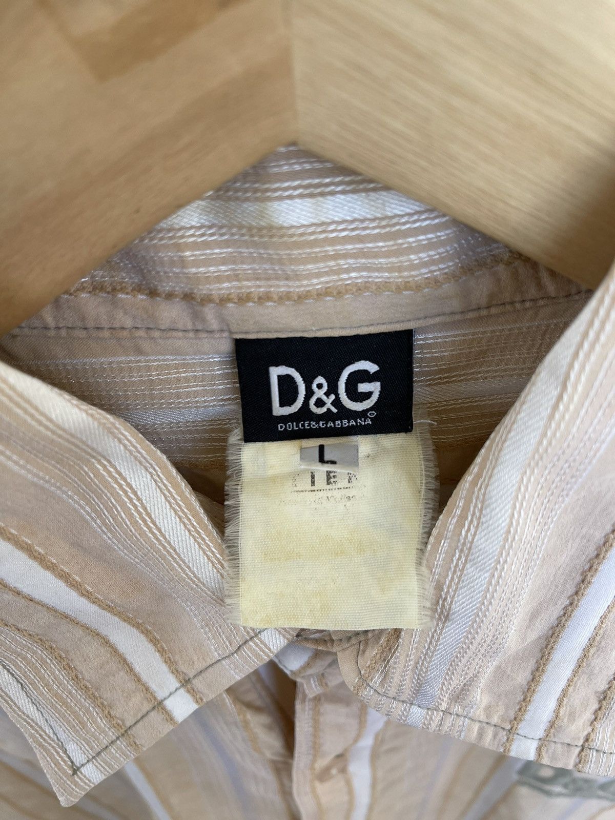 Designer × Dolce & Gabbana × Vintage Vintage D&G Dolce & Gabanna Embroidered shirt long sleeve Size US M / EU 48-50 / 2 - 7 Thumbnail