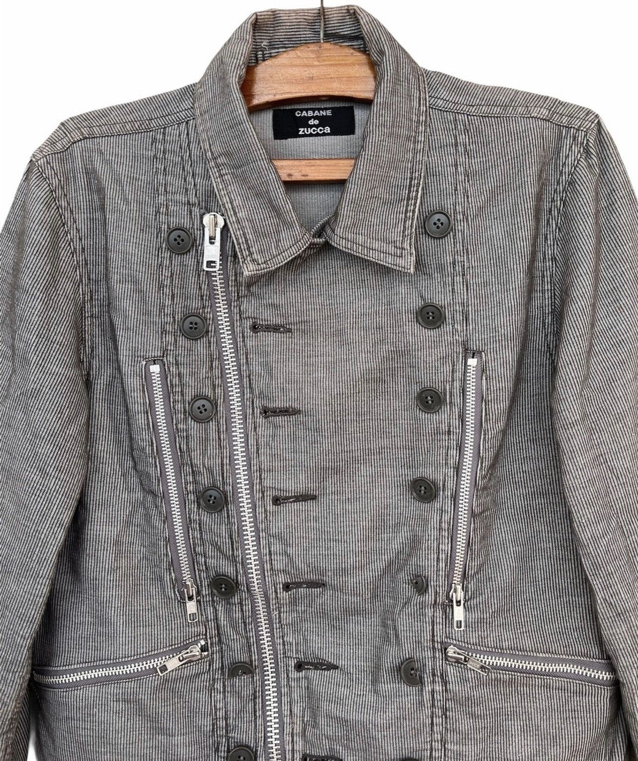 CABANE de ZUCCa CABANE de ZUCCA Zipper jacket Size S / US 4 / IT 40 - 4 Thumbnail