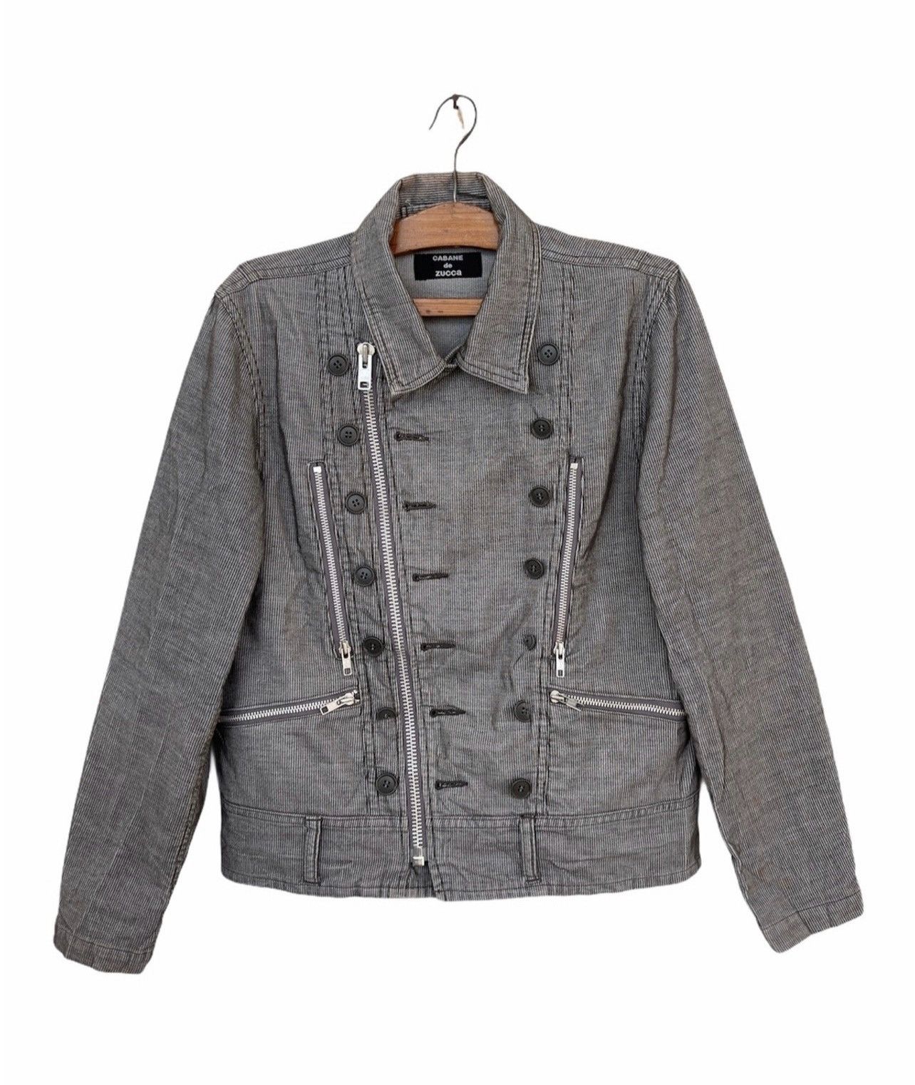 CABANE de ZUCCa CABANE de ZUCCA Zipper jacket Size S / US 4 / IT 40 - 2 Thumbnail