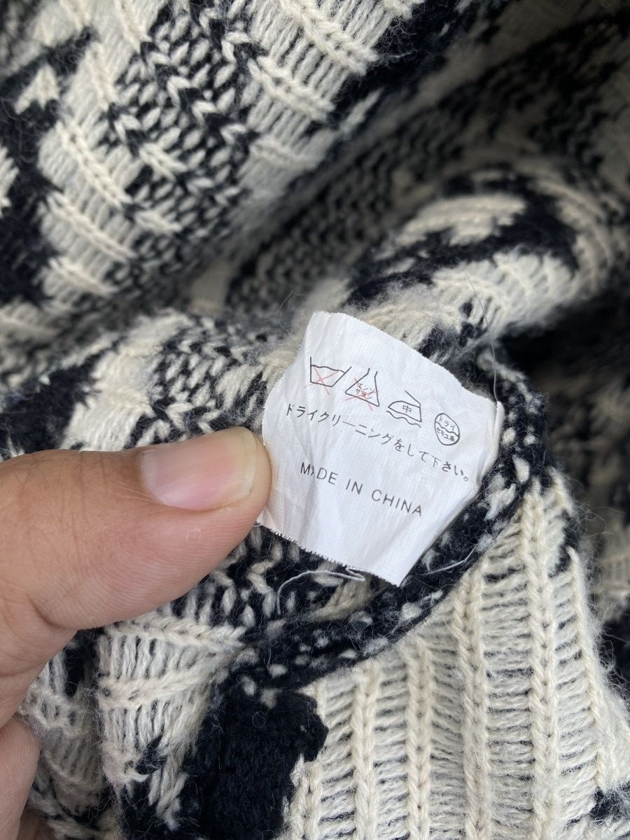 Japanese Brand × Native L.A Cable Knit Navajo Cardigan Size L / US 10 / IT 46 - 6 Thumbnail