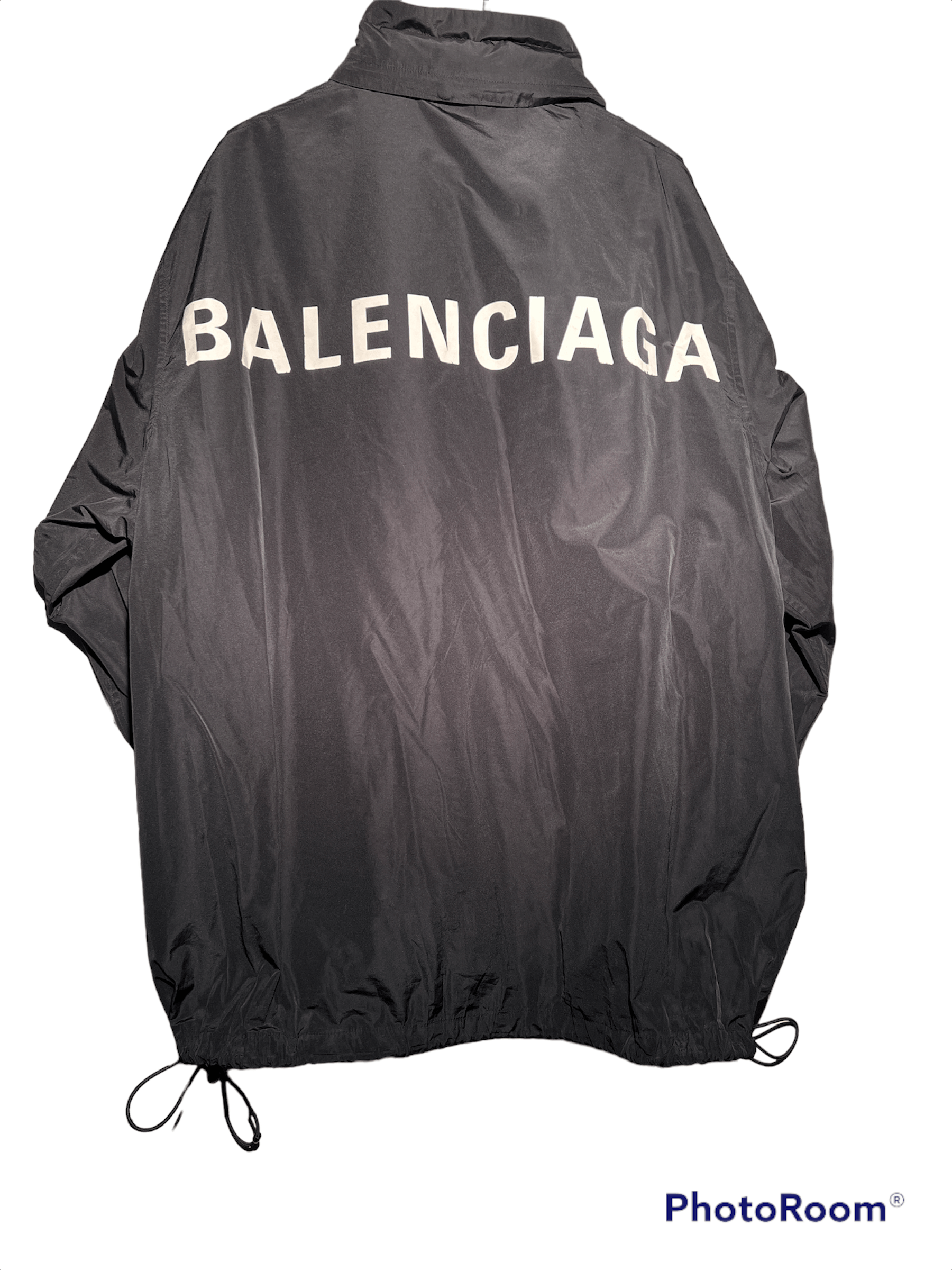 Balenciaga deals logo raincoat