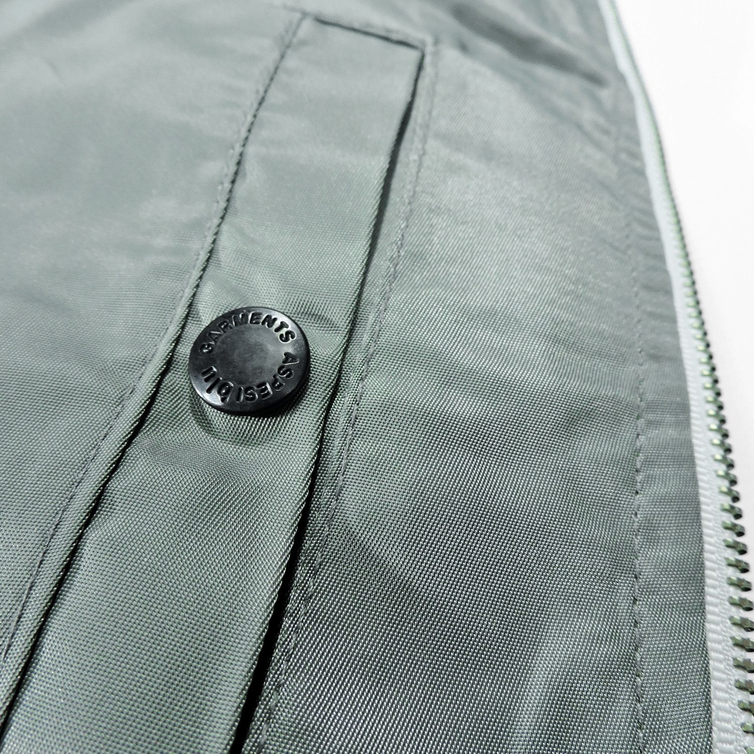 Aspesi Aspesi Blu & Co MA-1 Flight Bomber Jacket Size US M / EU 48-50 / 2 - 5 Thumbnail