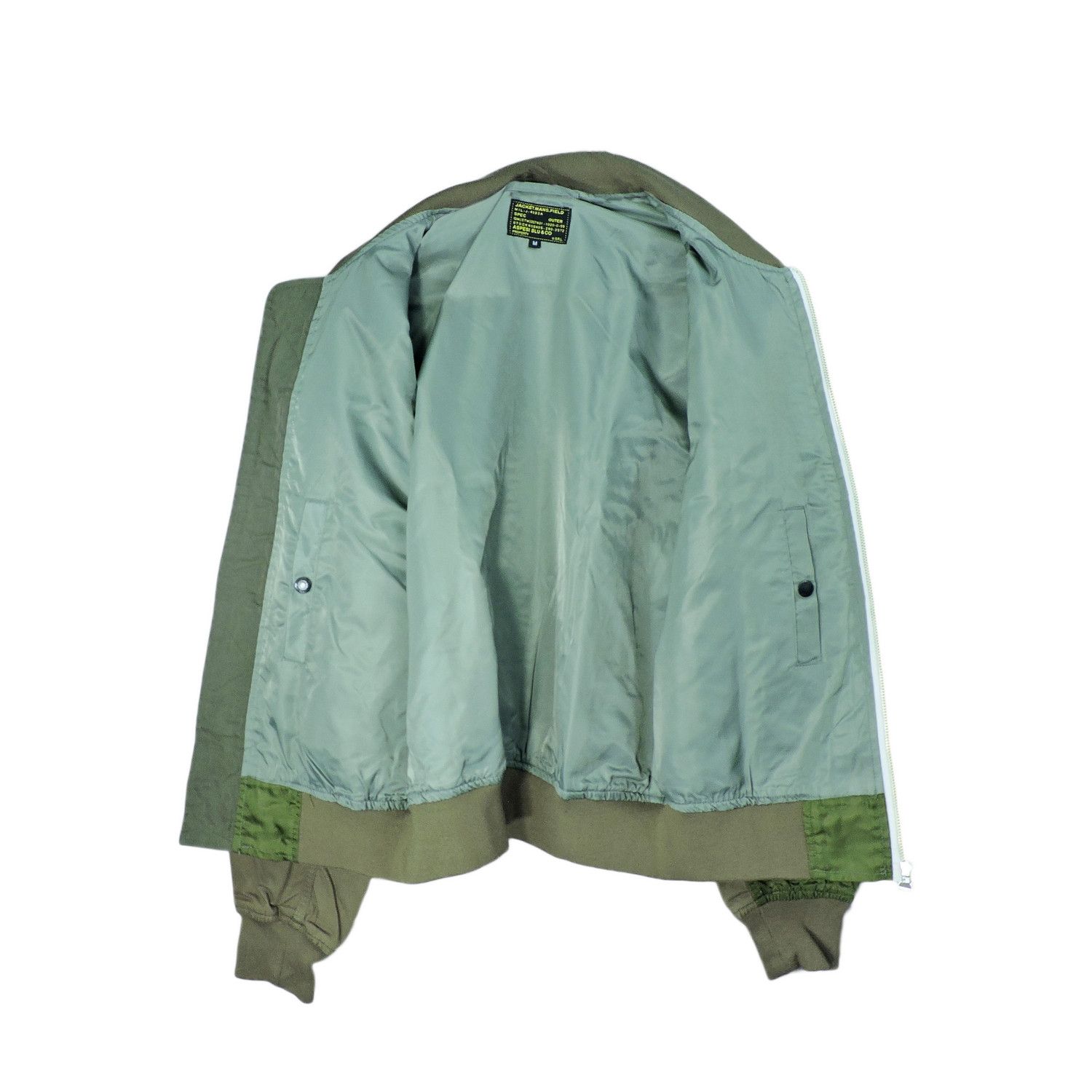 Aspesi Aspesi Blu & Co MA-1 Flight Bomber Jacket Size US M / EU 48-50 / 2 - 3 Thumbnail