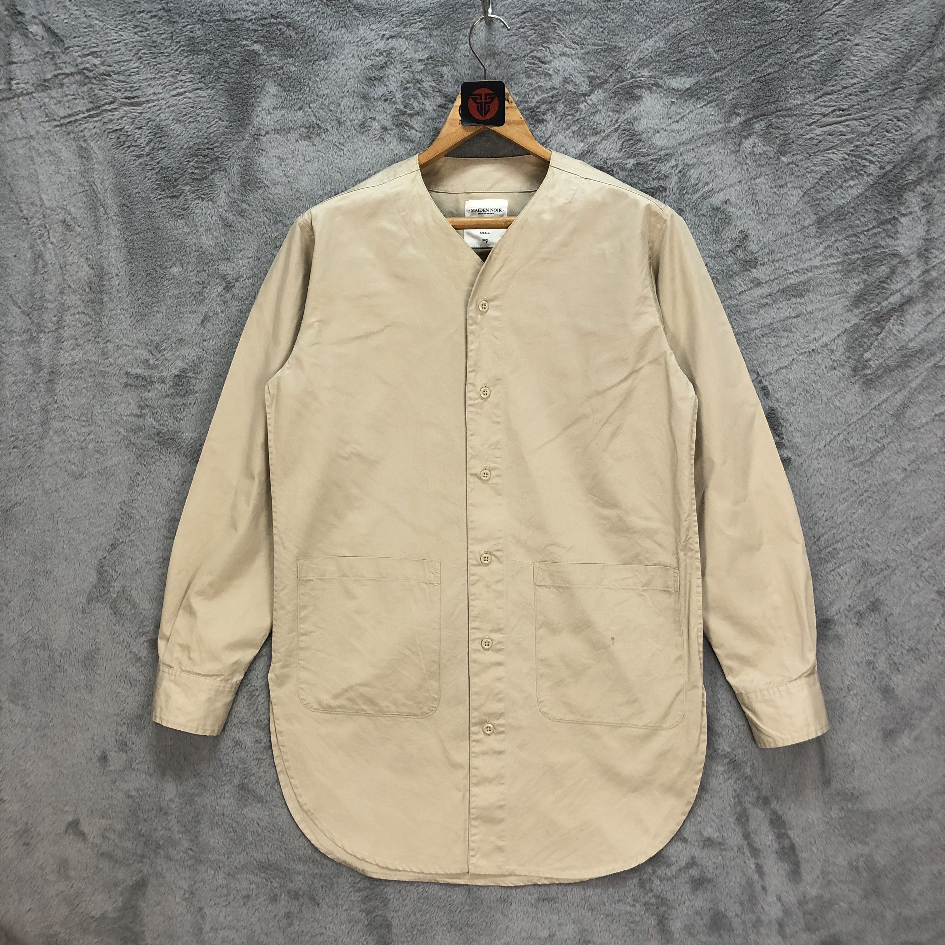 Japanese Brand MAIDEN NOIR SON OF THE SEVENTH BUTTON DOWN SHIRTS #6417-65 Size US S / EU 44-46 / 1 - 1 Thumbnail
