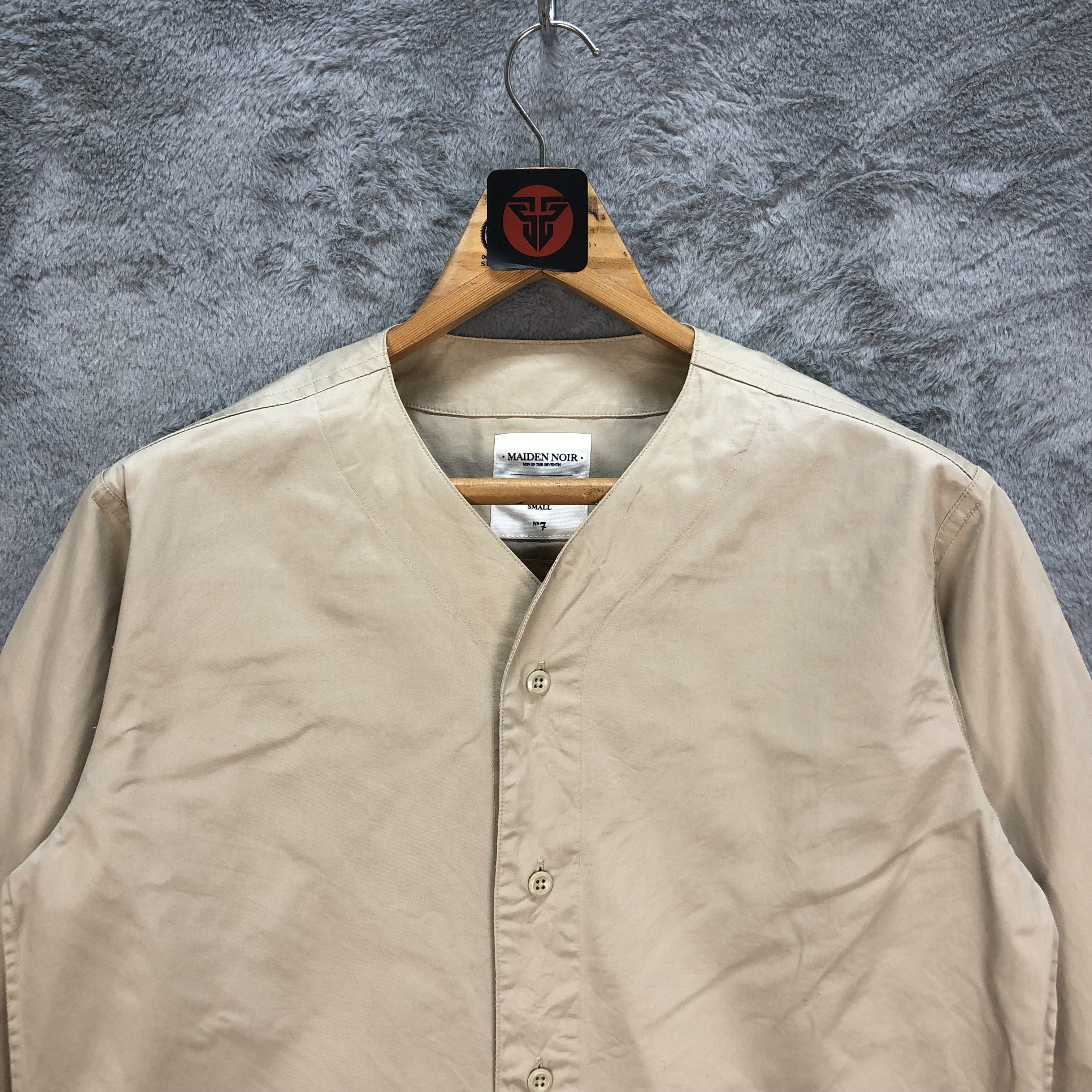 Japanese Brand MAIDEN NOIR SON OF THE SEVENTH BUTTON DOWN SHIRTS #6417-65 Size US S / EU 44-46 / 1 - 2 Thumbnail