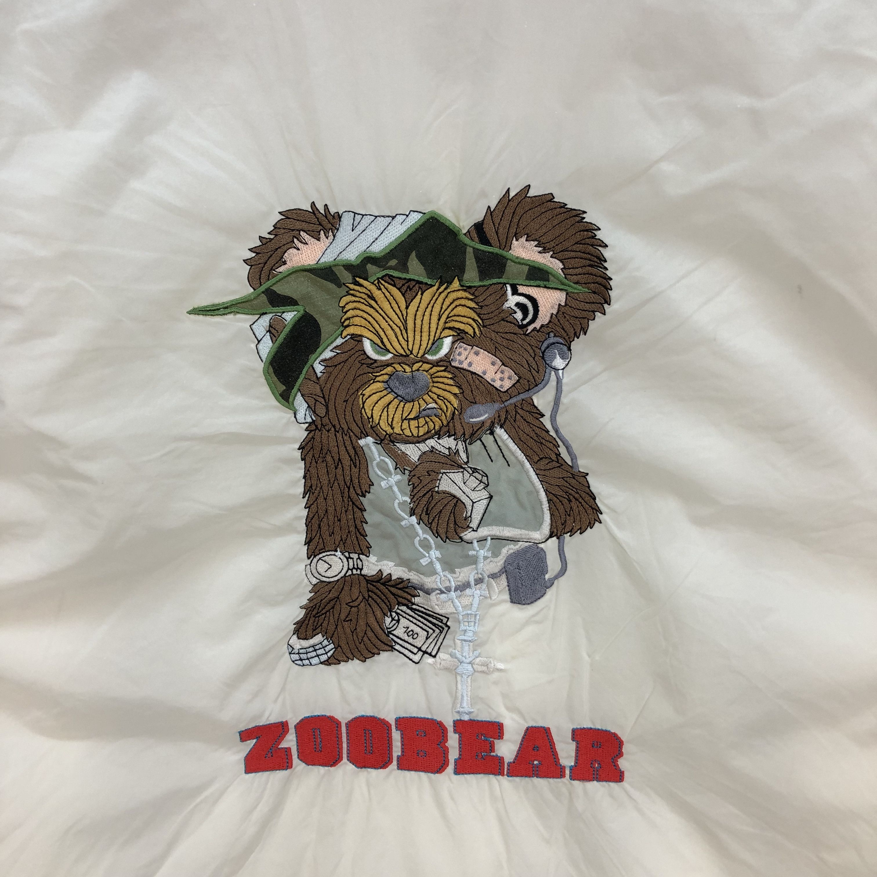 Japanese Brand ZOOBEAR THUG SPORT EMBROIDERED LOGO LIGHT JACKET #6421-65 Size US M / EU 48-50 / 2 - 2 Thumbnail