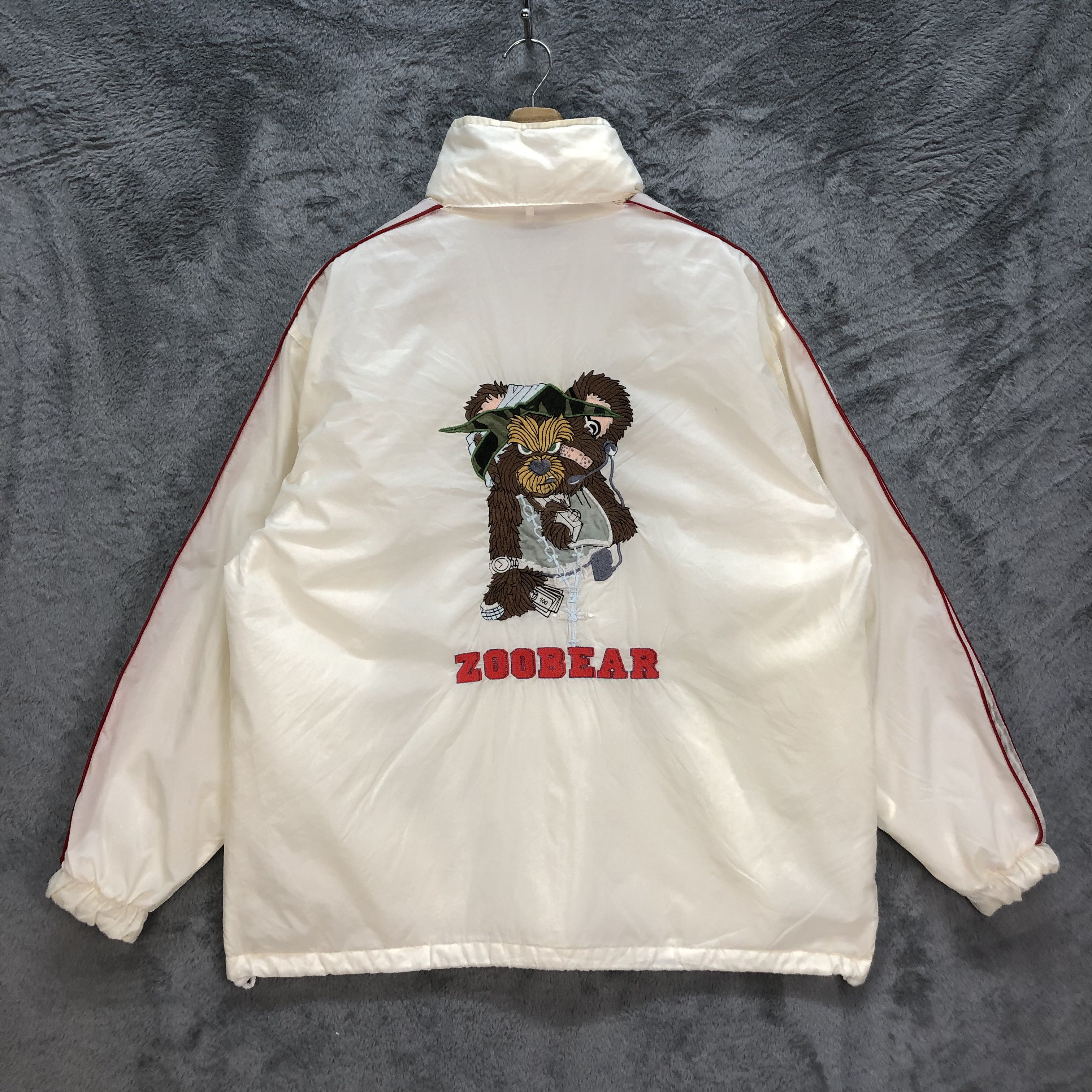 ZOOBEAR THUG SPORT EMBROIDERED LOGO LIGHT JACKET #6421-65