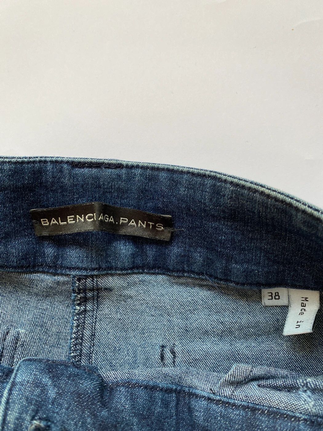 Balenciaga ⚡️QUICK SALE⚡️ Balenciaga Blue Stretchy Jeans Denim Size 27" / US 4 / IT 40 - 3 Thumbnail