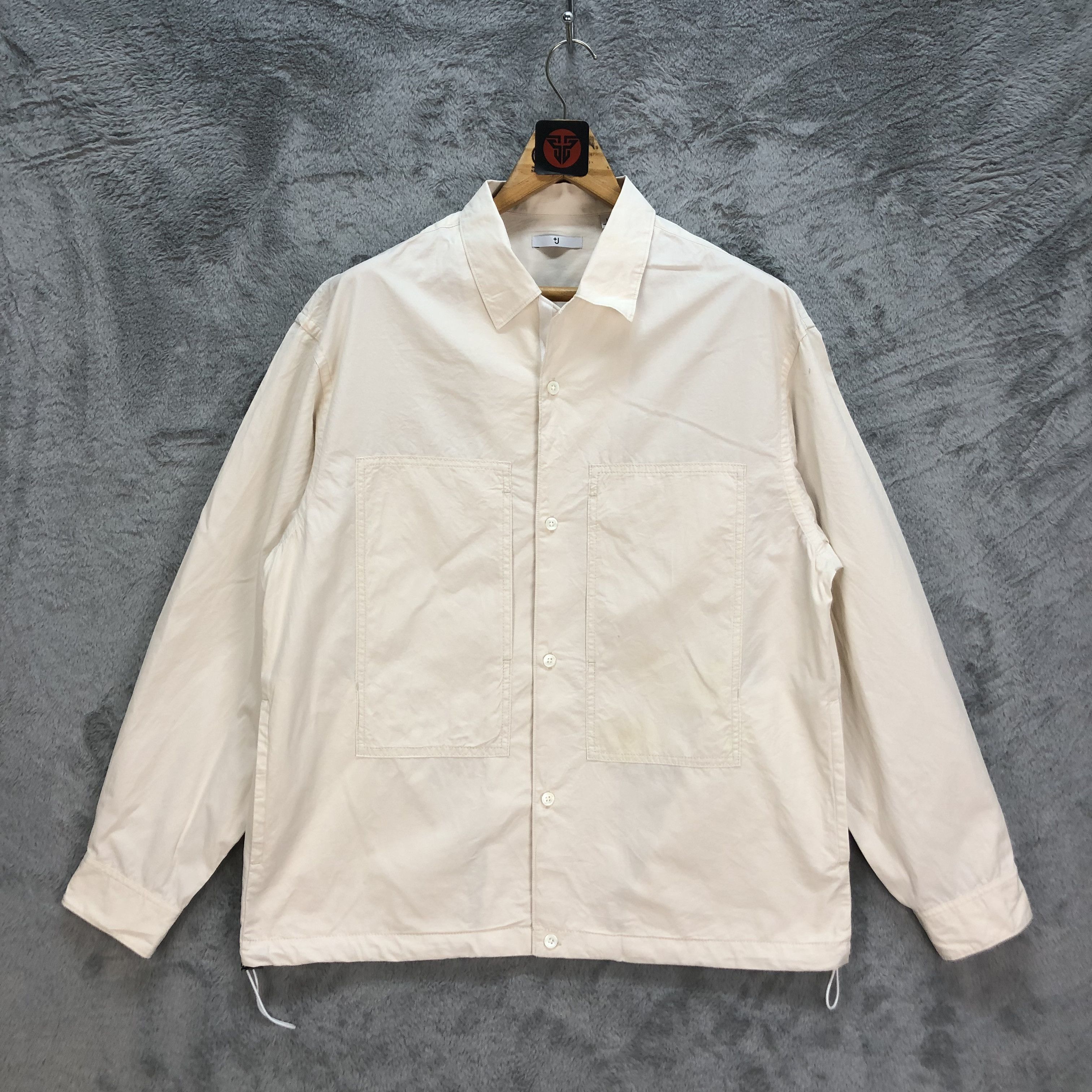 Japanese Brand +J LIGHT JACKET #6423-66 Size US L / EU 52-54 / 3 - 1 Thumbnail