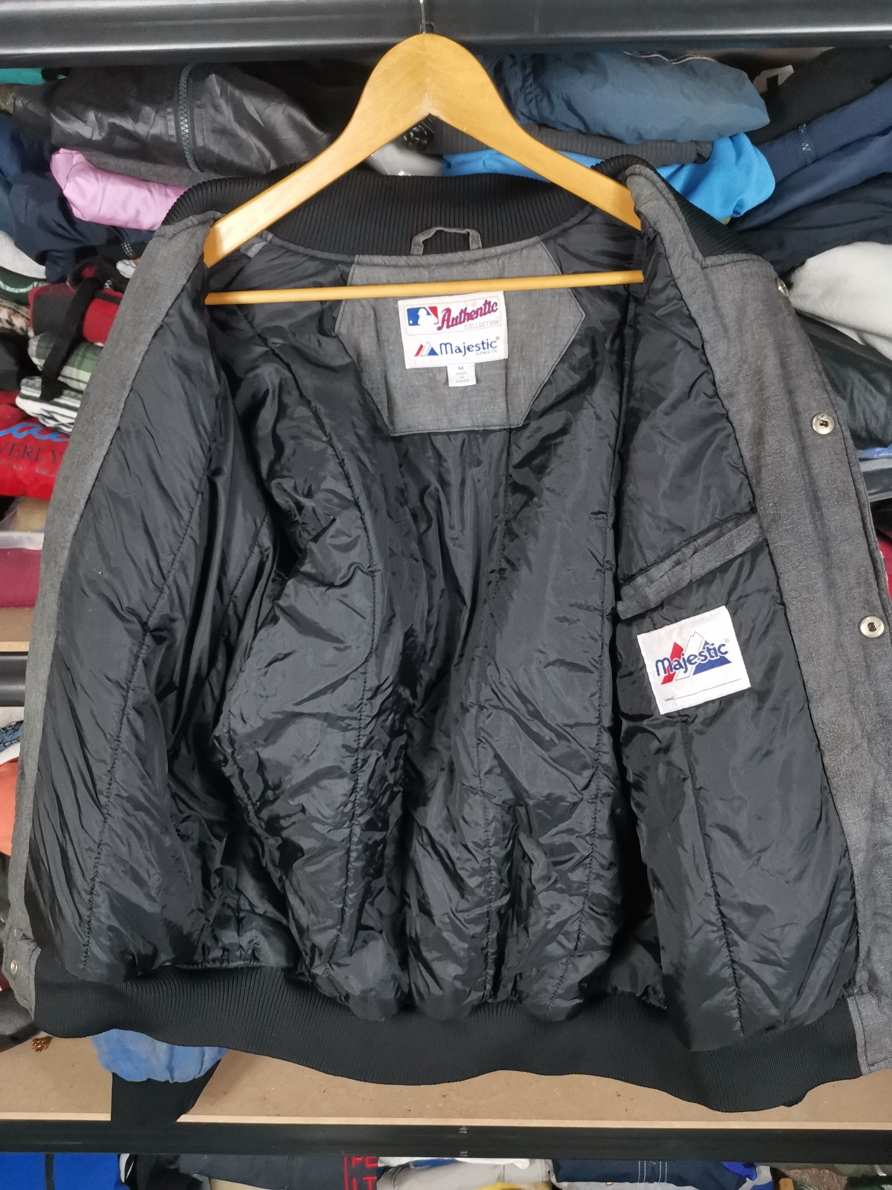 MLB Vintage Mlb Mets Varsity Jacket Size US M / EU 48-50 / 2 - 6 Thumbnail