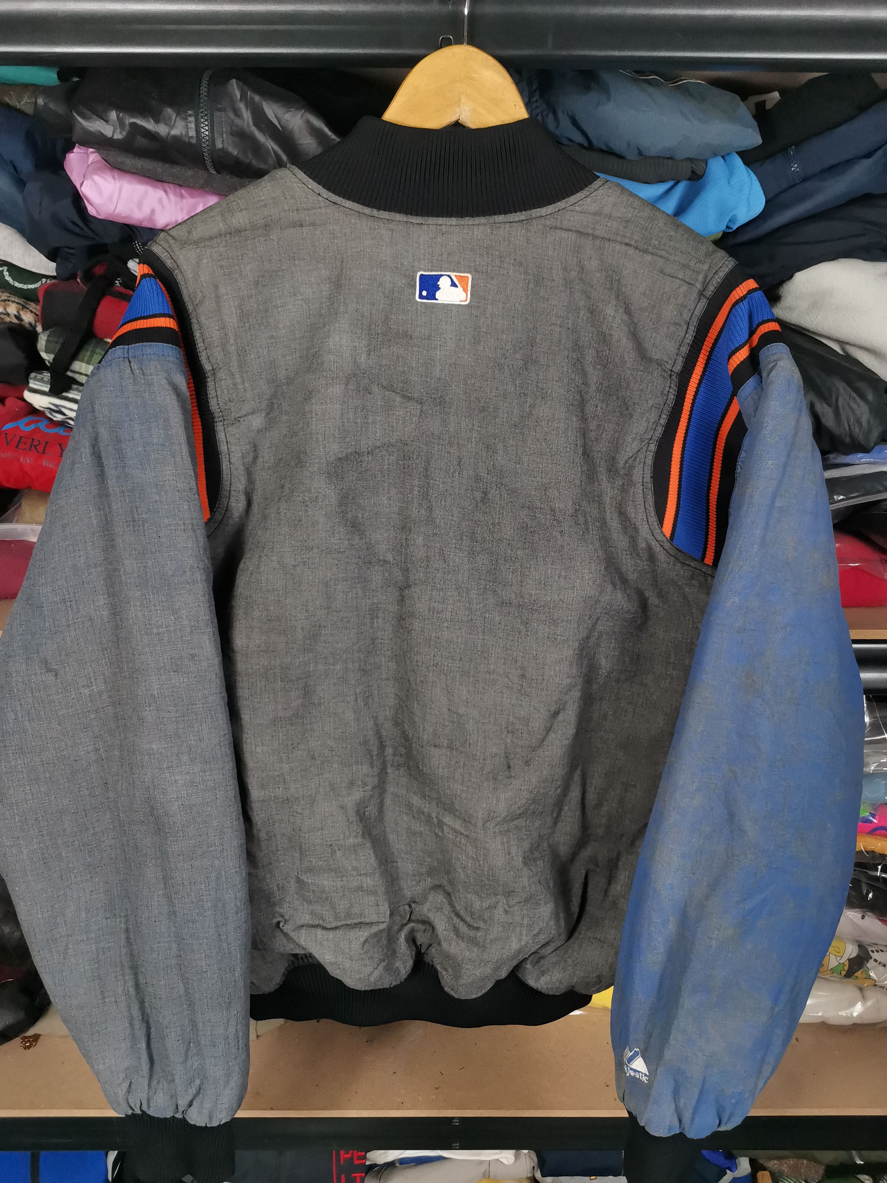 MLB Vintage Mlb Mets Varsity Jacket Size US M / EU 48-50 / 2 - 7 Thumbnail