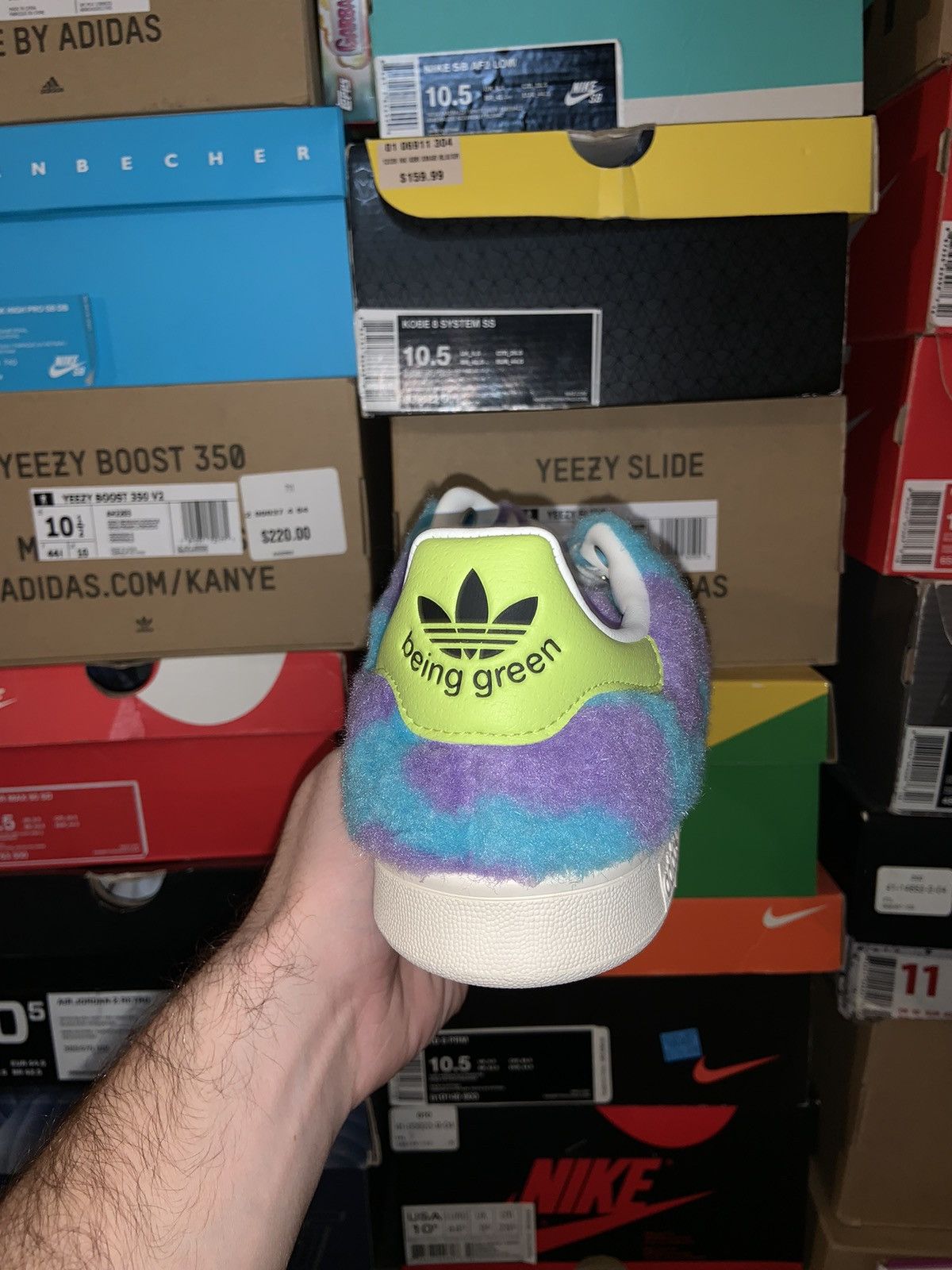 Adidas × Disney Adidas x Monsters Inc. “Sulley” Stan Smith Size US 11 / EU 44 - 5 Thumbnail