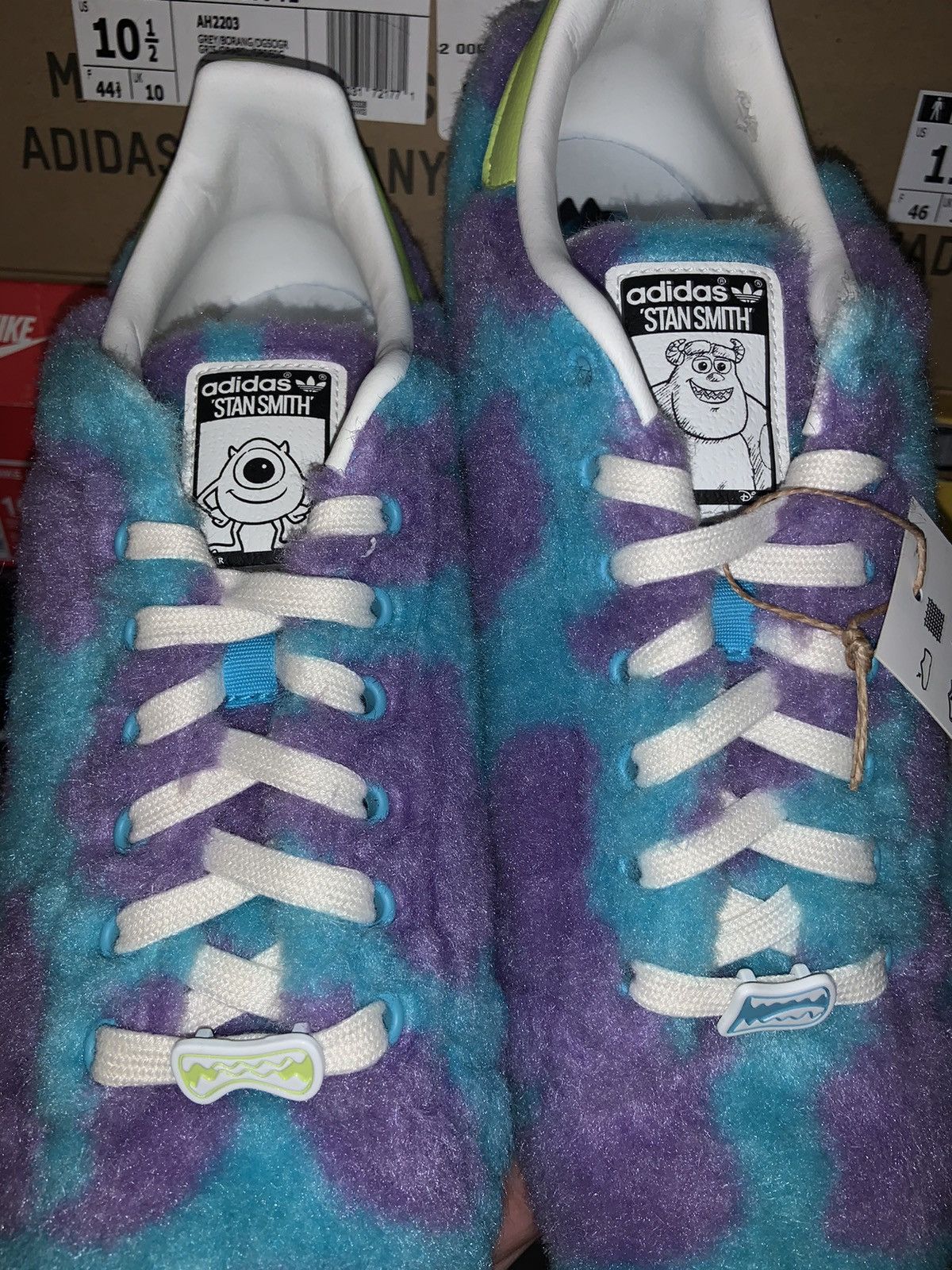 Adidas × Disney Adidas x Monsters Inc. “Sulley” Stan Smith Size US 11 / EU 44 - 16 Thumbnail