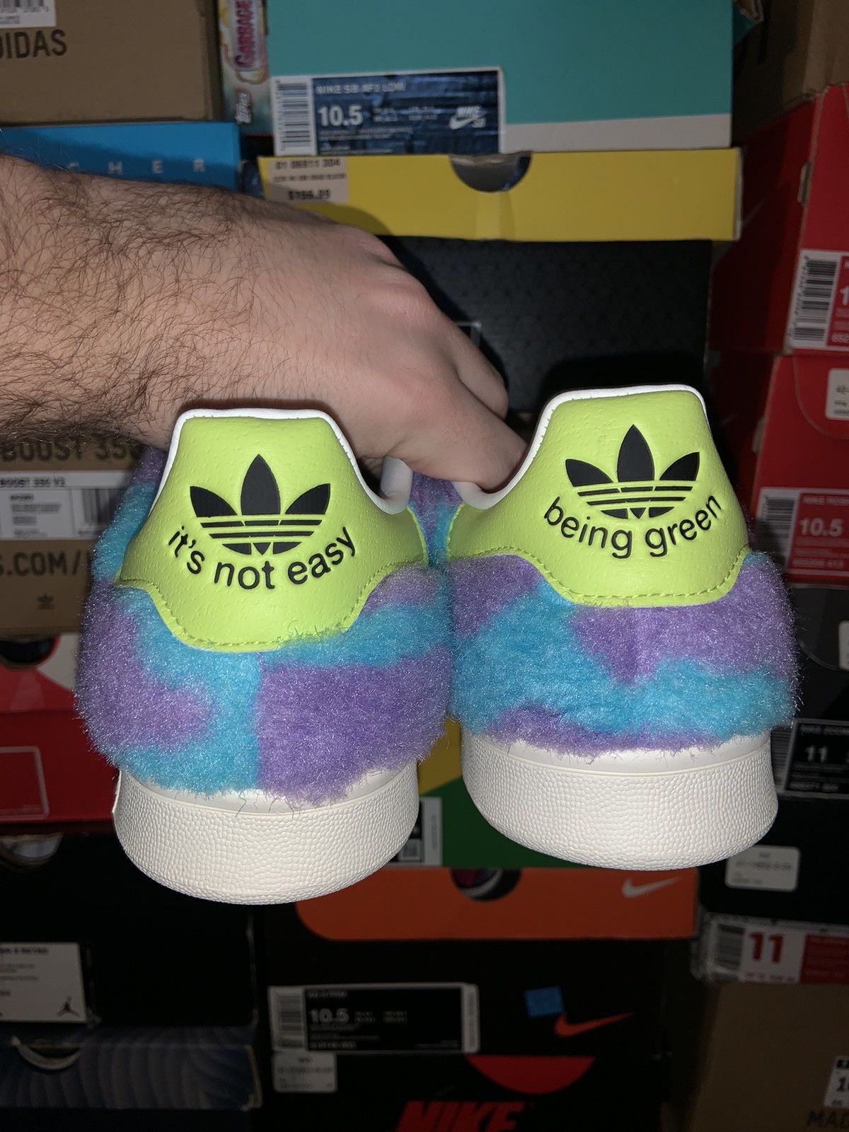 Adidas × Disney Adidas x Monsters Inc. “Sulley” Stan Smith Size US 11 / EU 44 - 17 Thumbnail