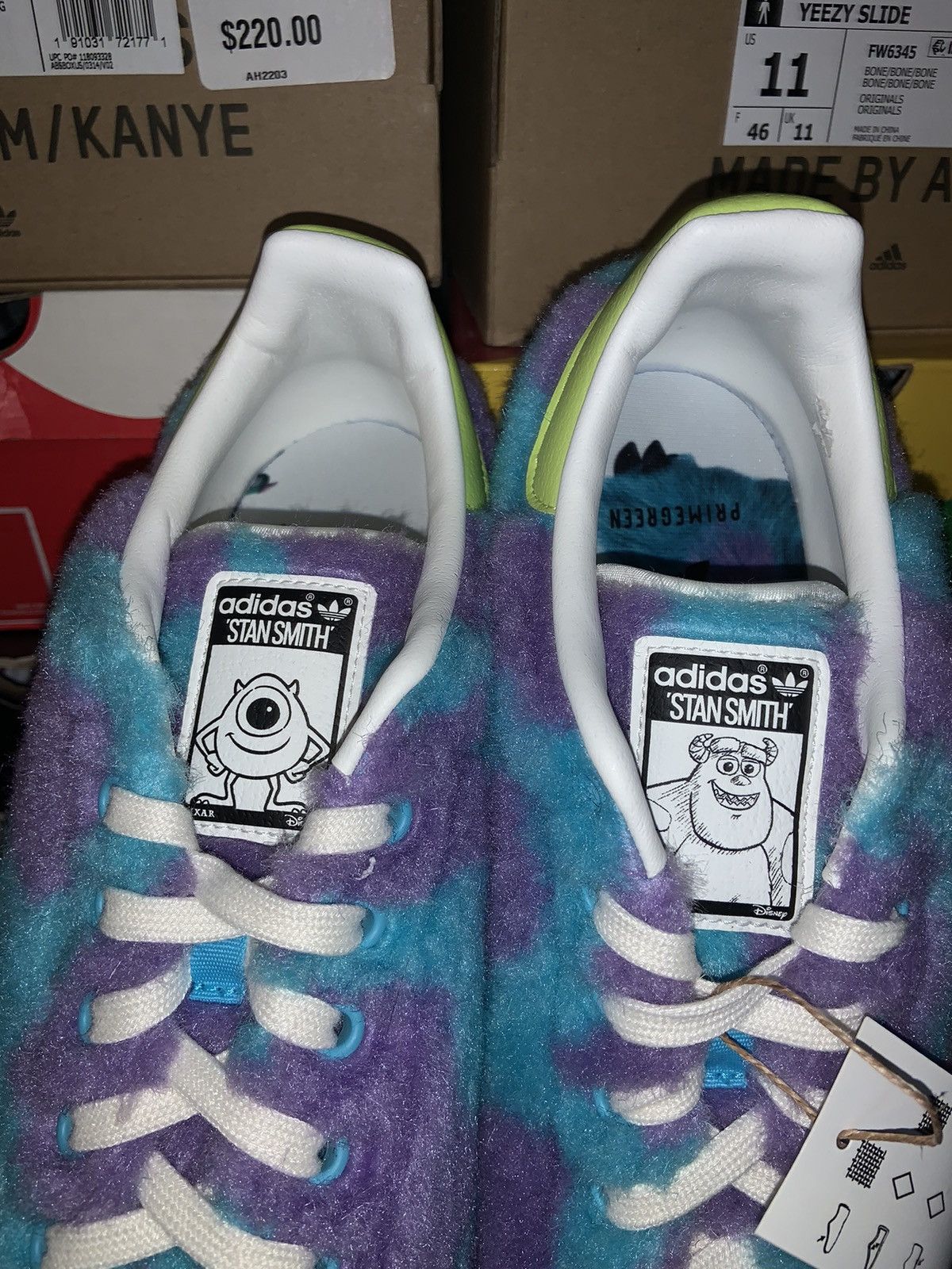 Adidas × Disney Adidas x Monsters Inc. “Sulley” Stan Smith Size US 11 / EU 44 - 15 Thumbnail