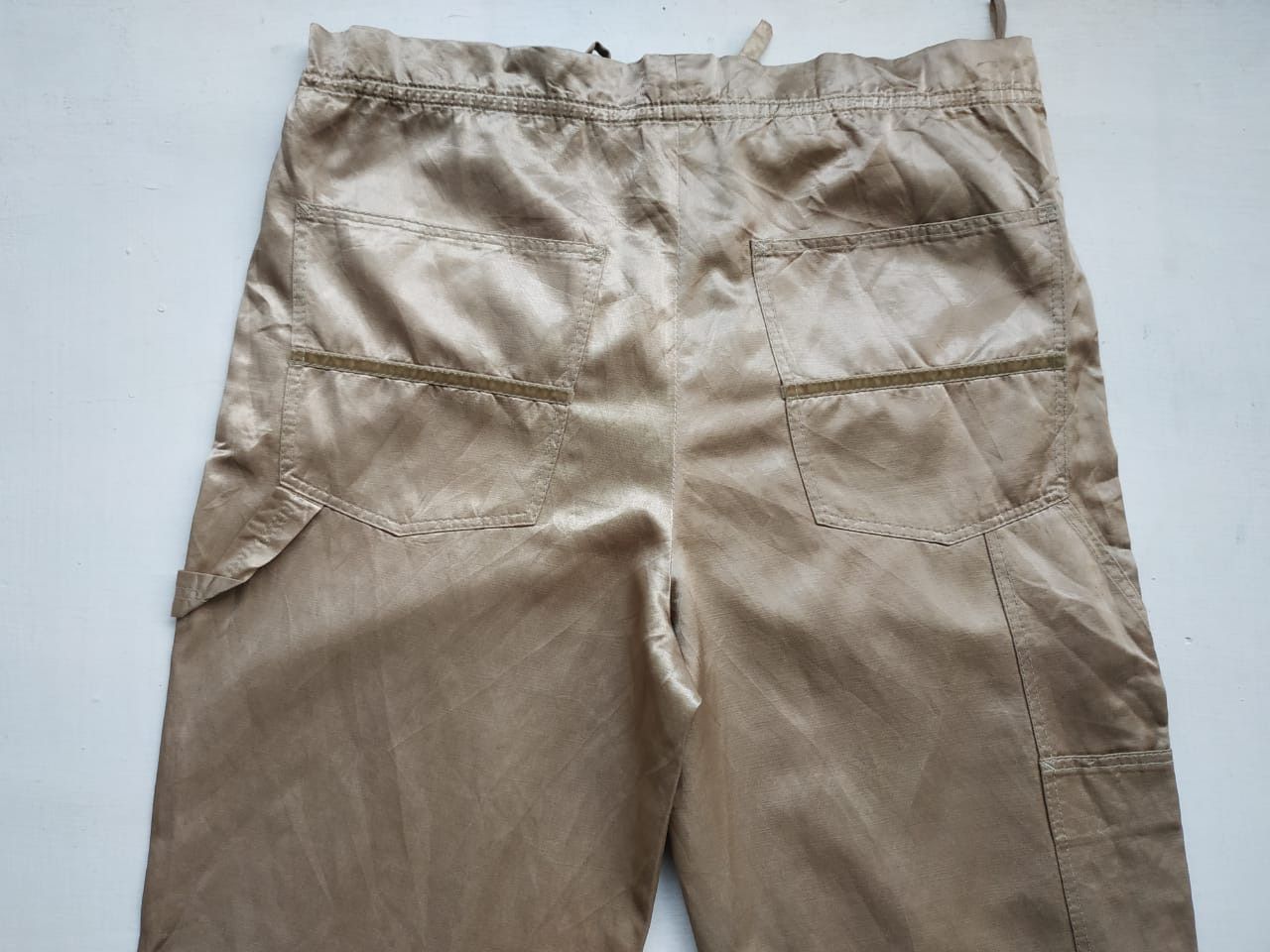 Miu Miu Women, Fit 30 to 31 Miu miu Cotton-Viscose Silky Pants Size 30" / US 8 / IT 44 - 18 Thumbnail