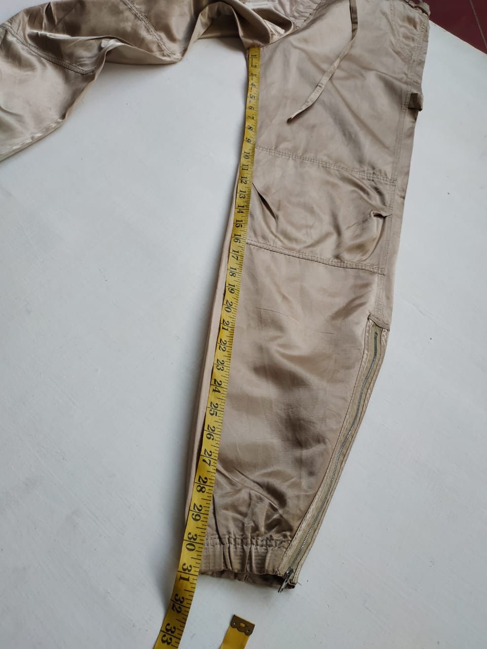 Miu Miu Women, Fit 30 to 31 Miu miu Cotton-Viscose Silky Pants Size 30" / US 8 / IT 44 - 13 Thumbnail