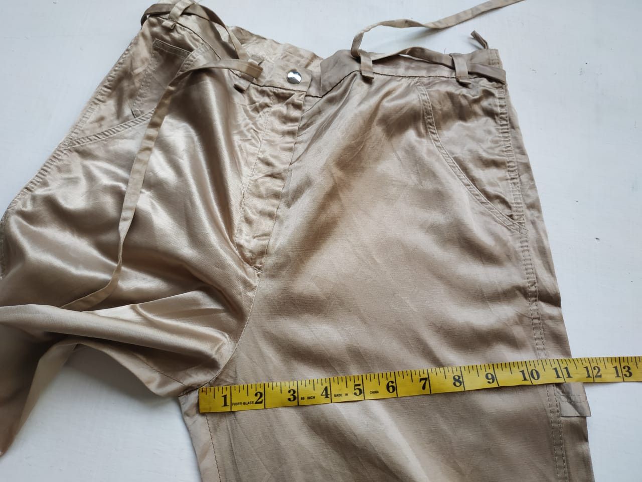 Miu Miu Women, Fit 30 to 31 Miu miu Cotton-Viscose Silky Pants Size 30" / US 8 / IT 44 - 16 Thumbnail