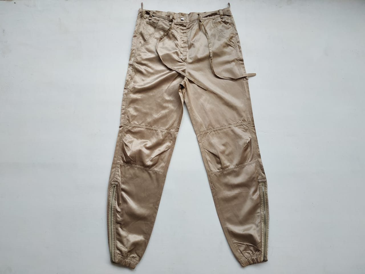 Miu Miu Women, Fit 30 to 31 Miu miu Cotton-Viscose Silky Pants Size 30" / US 8 / IT 44 - 1 Thumbnail