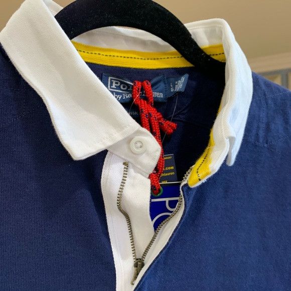 Polo Ralph Lauren Polo Ralph Lauren HI Tech CP93 RLPC 93 Regatta Rugby Polo Size US XXL / EU 58 / 5 - 7 Thumbnail