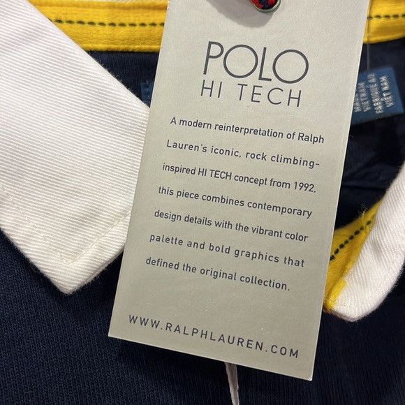 Polo Ralph Lauren Polo Ralph Lauren HI Tech CP93 RLPC 93 Regatta Rugby Polo Size US XXL / EU 58 / 5 - 3 Thumbnail