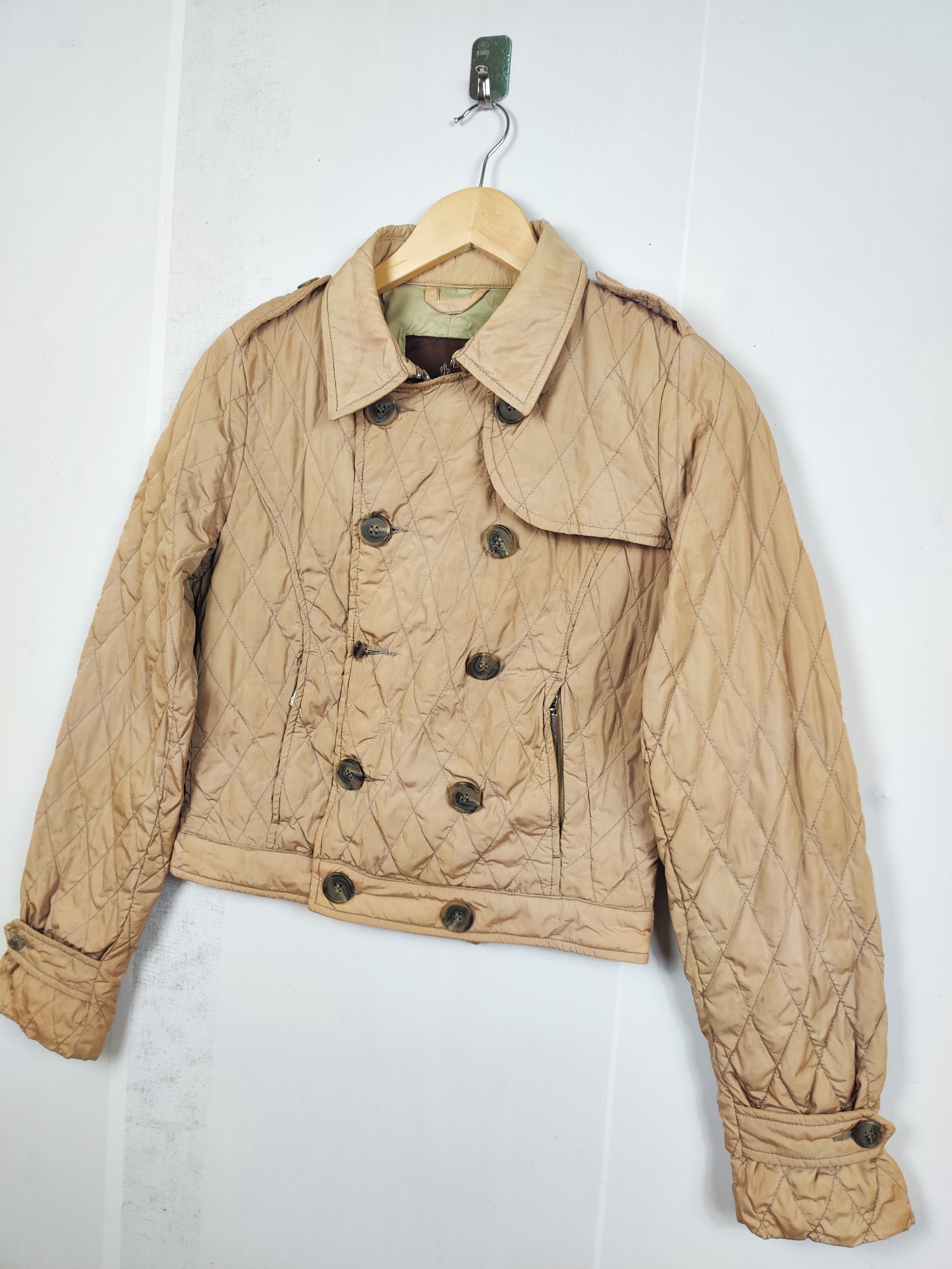 Moncler Nice ❗Vintage Moncler Quilted Double Breasted Coat Size US S / EU 44-46 / 1 - 2 Thumbnail
