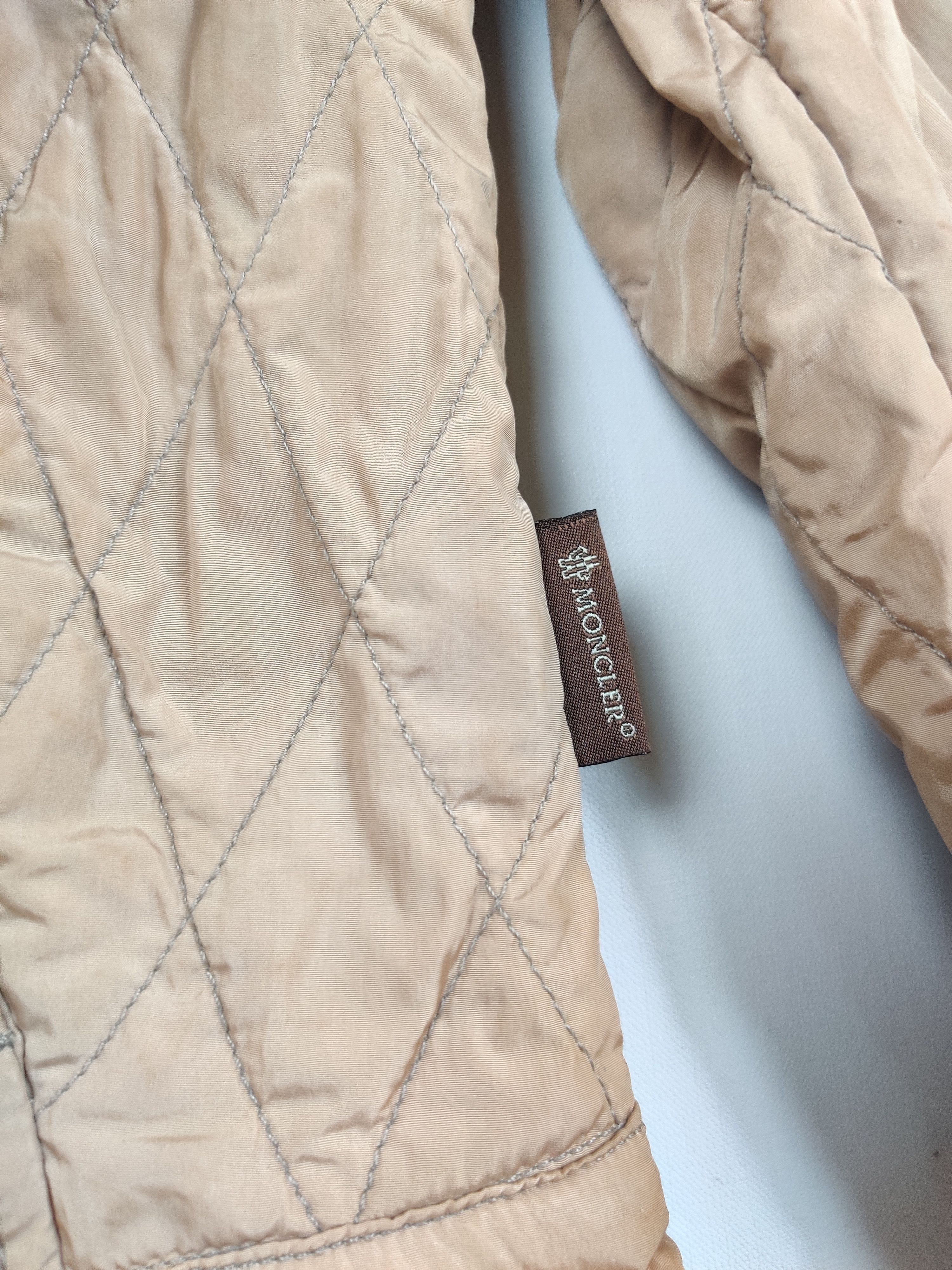 Moncler Nice ❗Vintage Moncler Quilted Double Breasted Coat Size US S / EU 44-46 / 1 - 9 Thumbnail