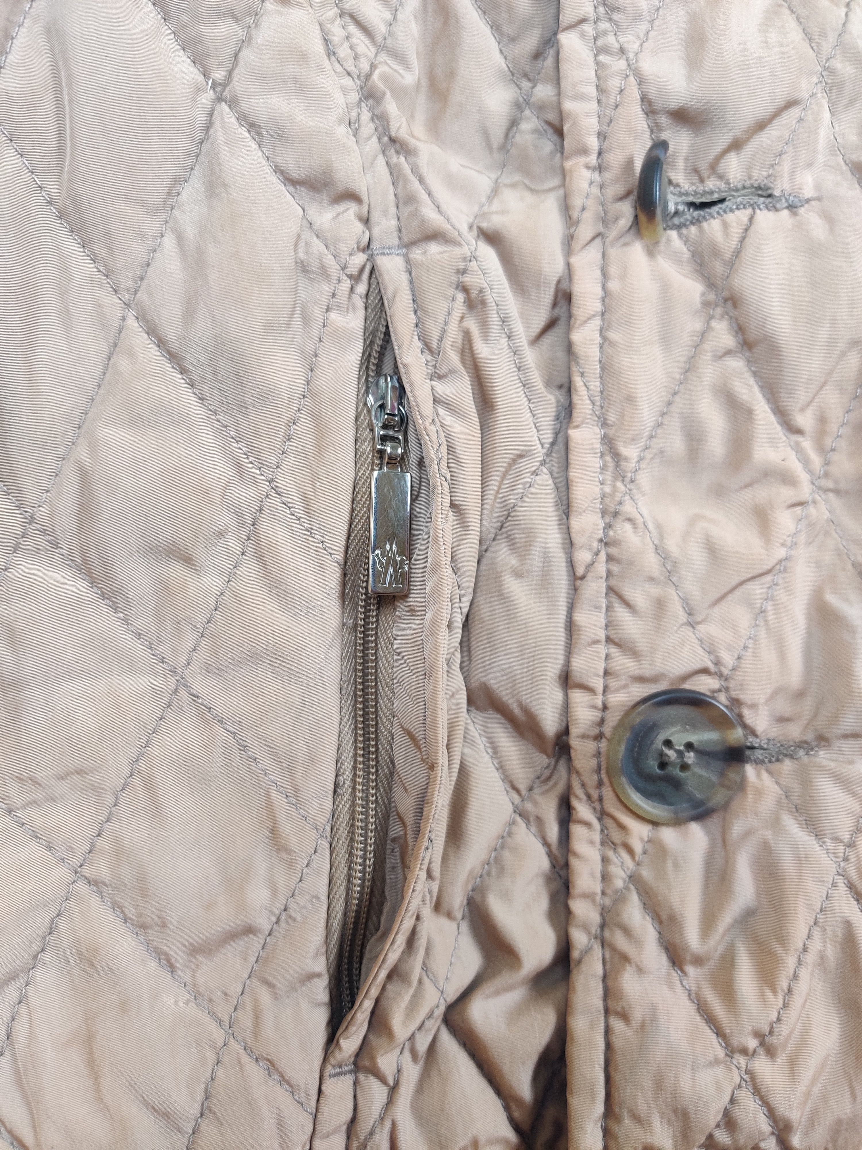 Moncler Nice ❗Vintage Moncler Quilted Double Breasted Coat Size US S / EU 44-46 / 1 - 5 Thumbnail