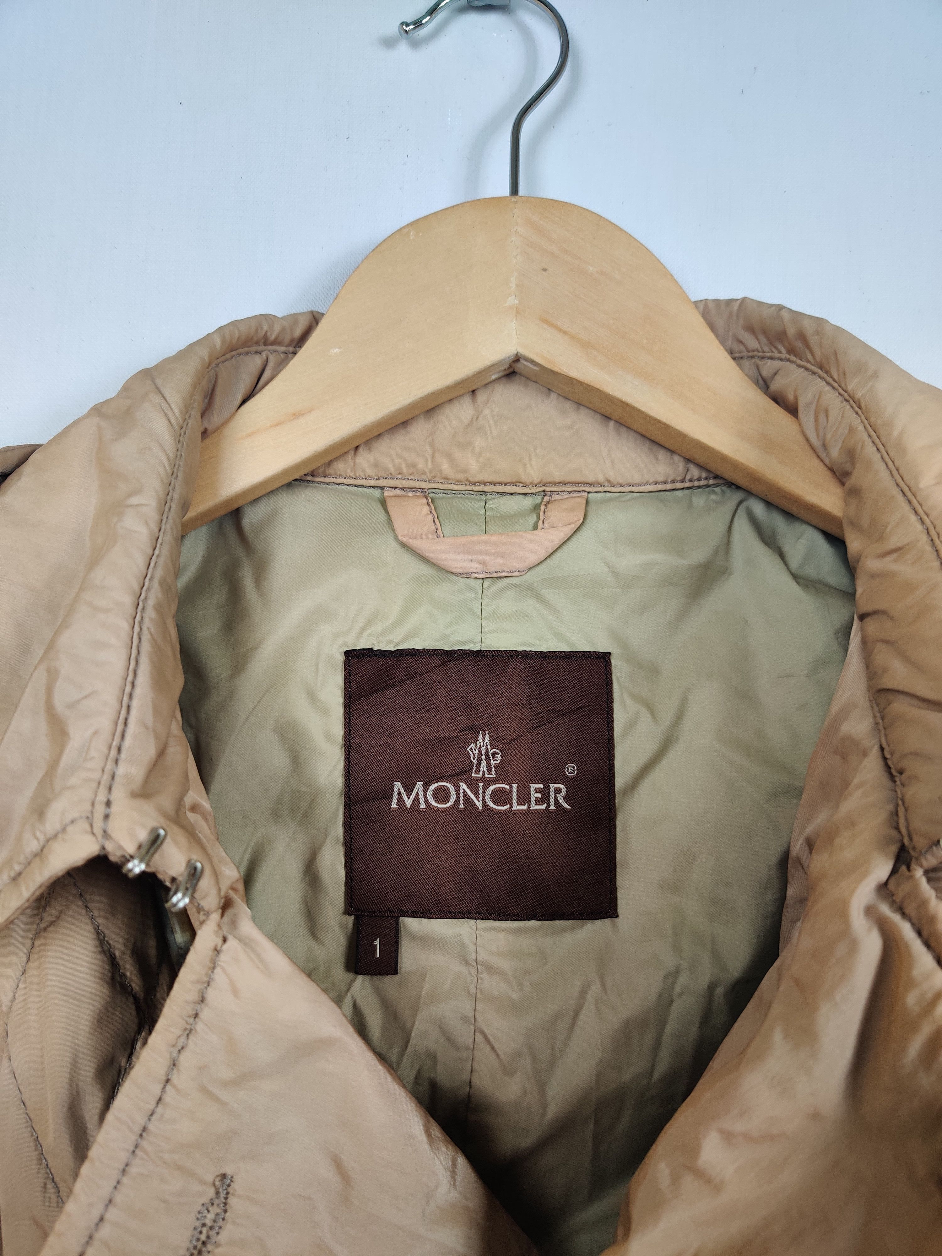 Moncler Nice ❗Vintage Moncler Quilted Double Breasted Coat Size US S / EU 44-46 / 1 - 10 Thumbnail