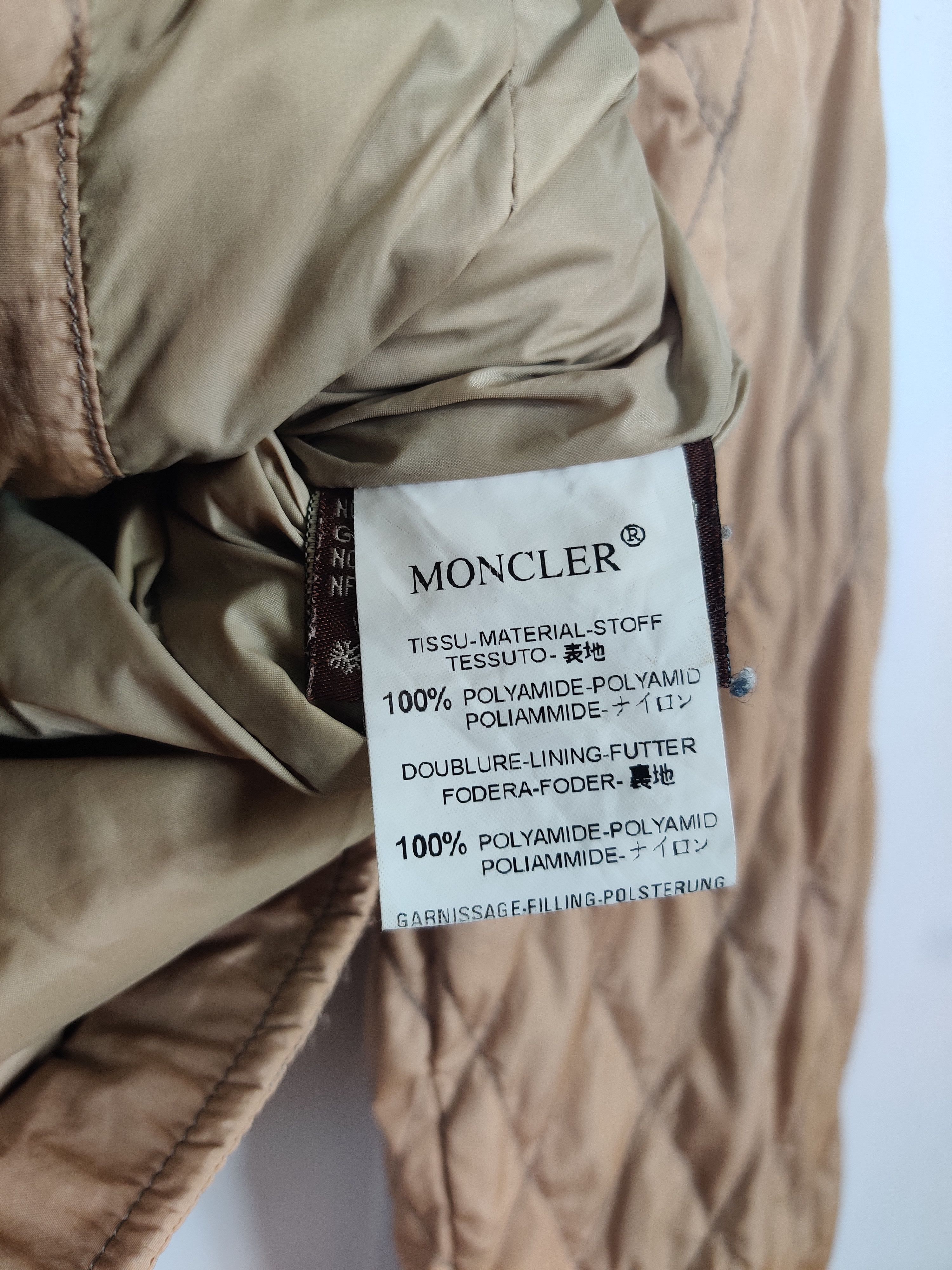 Moncler Nice ❗Vintage Moncler Quilted Double Breasted Coat Size US S / EU 44-46 / 1 - 11 Thumbnail