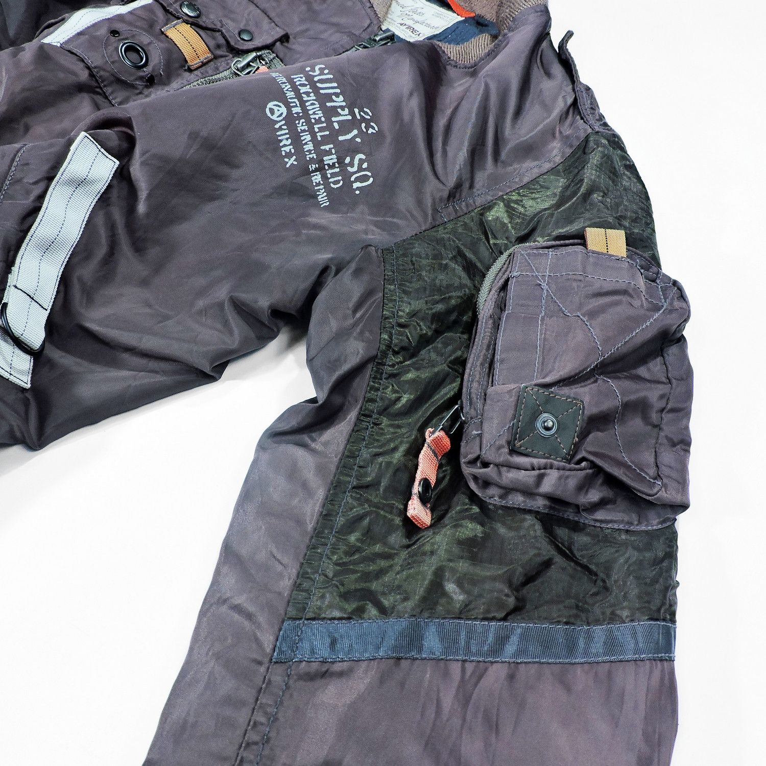 Avirex Avirex 23 Supply SQ, Ame Div. G75 Flight Bomber Jacket Size US L / EU 52-54 / 3 - 13 Thumbnail