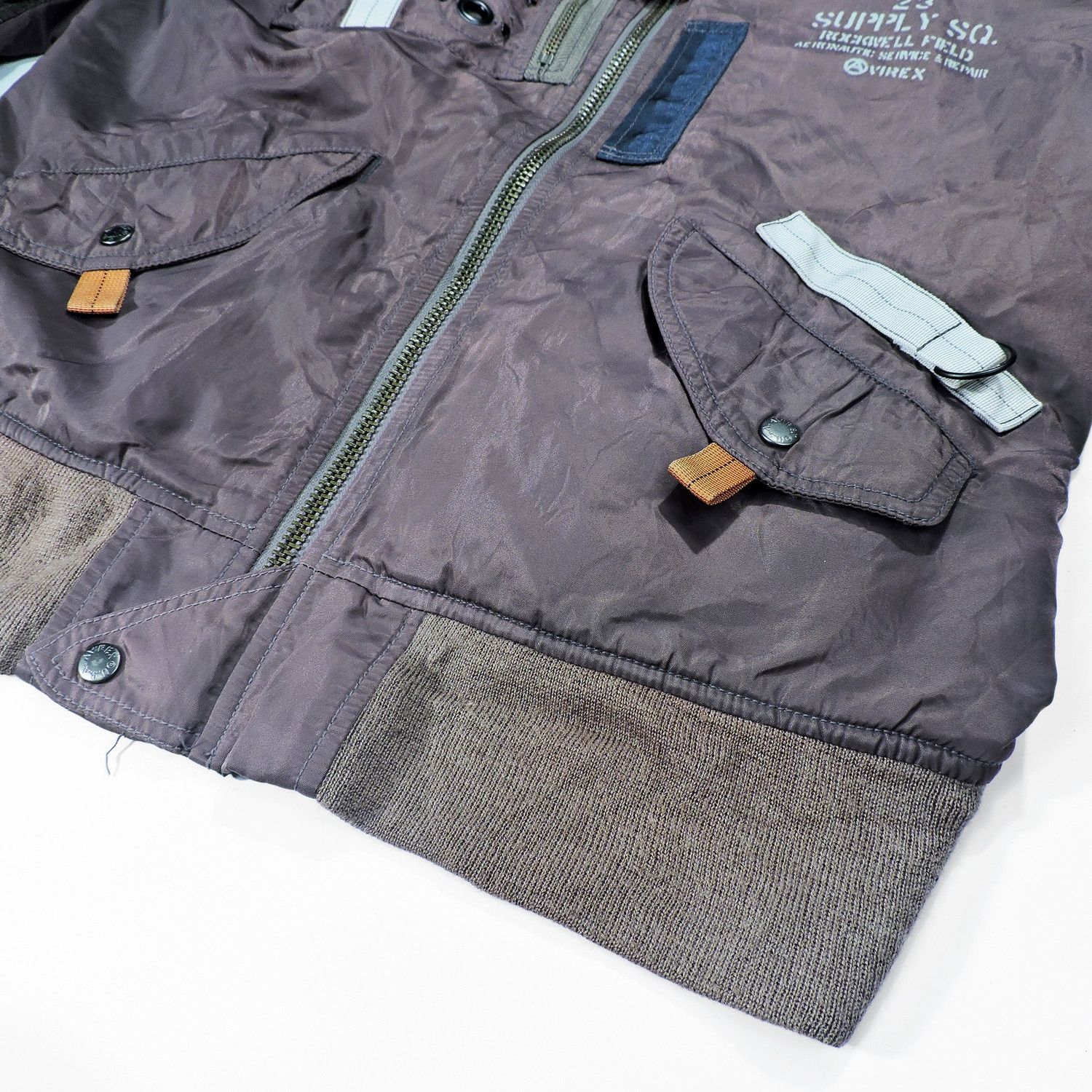 Avirex Avirex 23 Supply SQ, Ame Div. G75 Flight Bomber Jacket Size US L / EU 52-54 / 3 - 12 Thumbnail