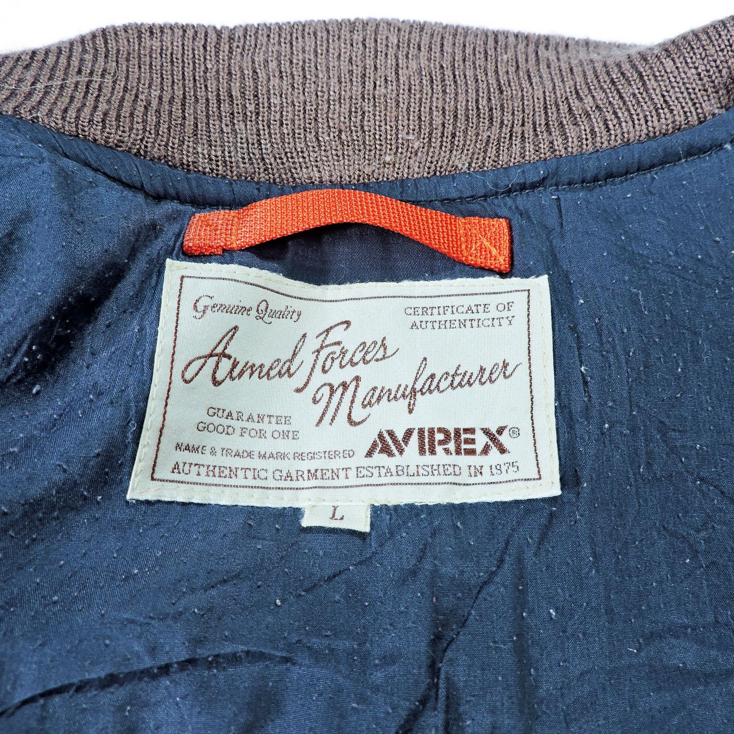 Avirex Avirex 23 Supply SQ, Ame Div. G75 Flight Bomber Jacket Size US L / EU 52-54 / 3 - 5 Thumbnail