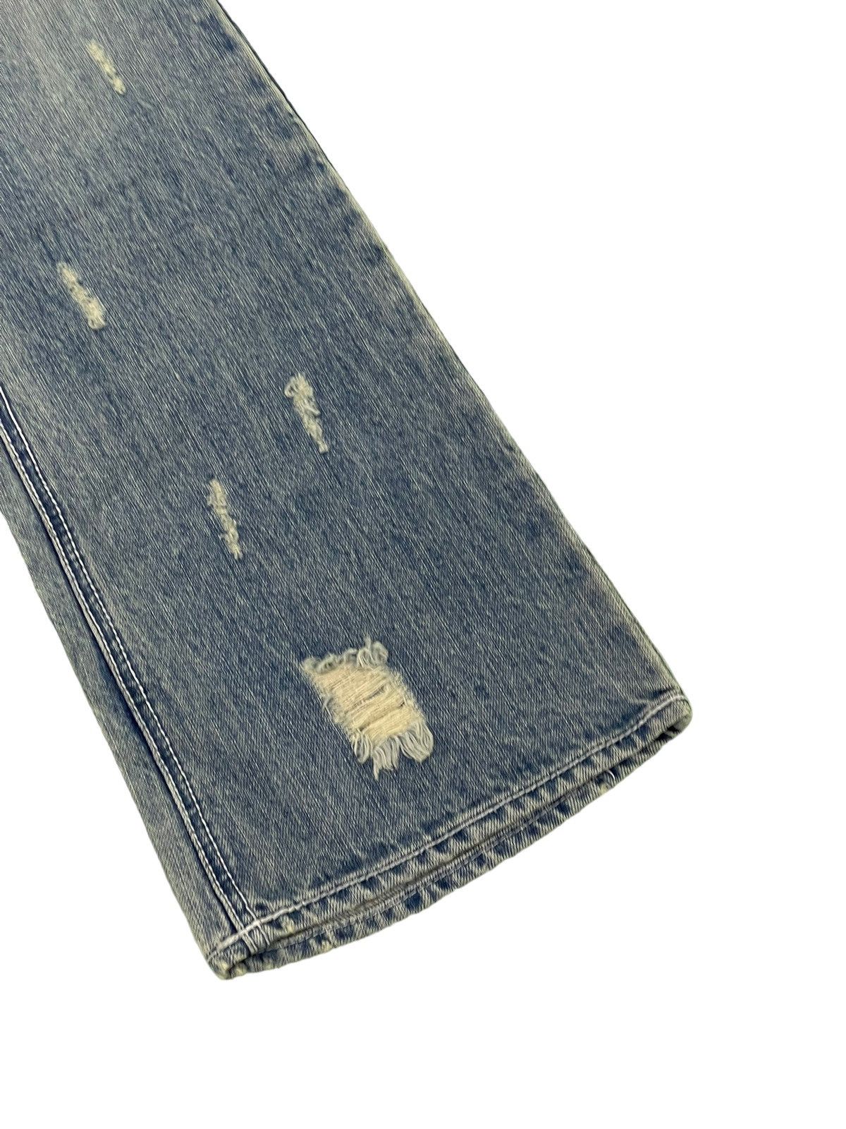 Japanese Brand Flare Jeans Bella Ondata Distress Denim Boot Cut 1🟦2 Size US 28 / EU 44 - 5 Thumbnail