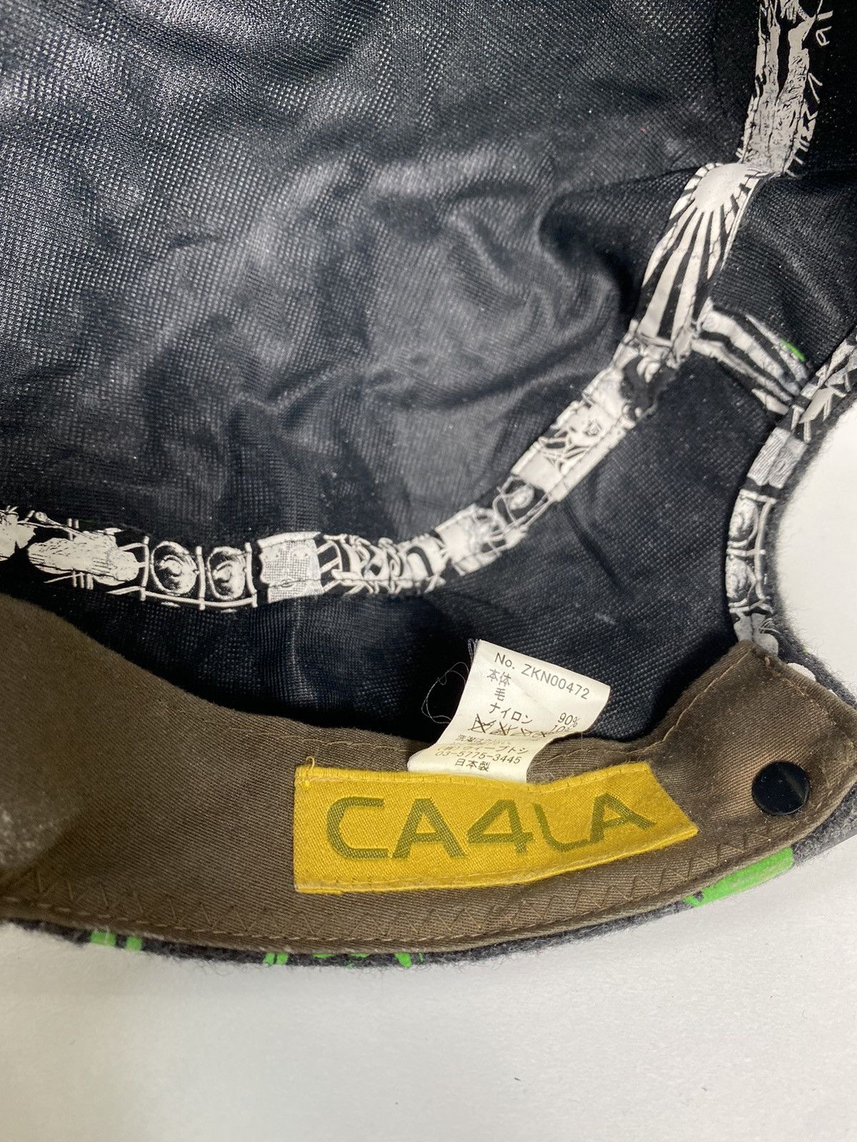 CA4LA × Japanese Brand × Vintage Vintage Cla4la Animal Caps / Vintage Blind Zorlac Size ONE SIZE - 5 Thumbnail