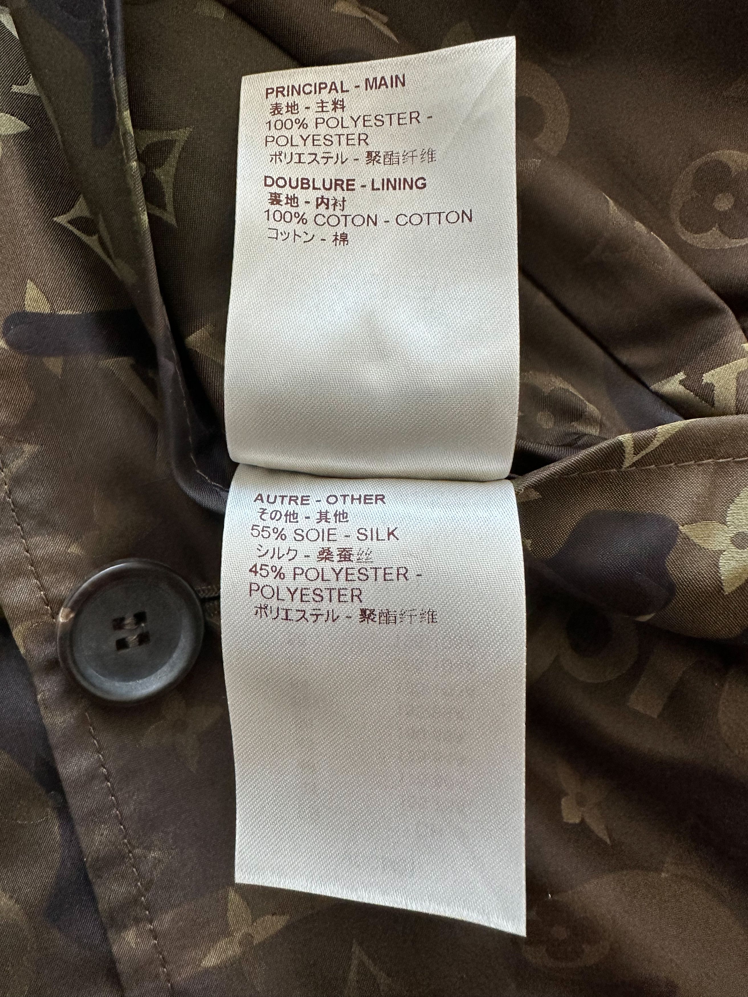 Louis Vuitton × Supreme Louis Vuitton Supreme Camo Monogram Reversible Trenchcoat Size US XL / EU 56 / 4 - 5 Thumbnail