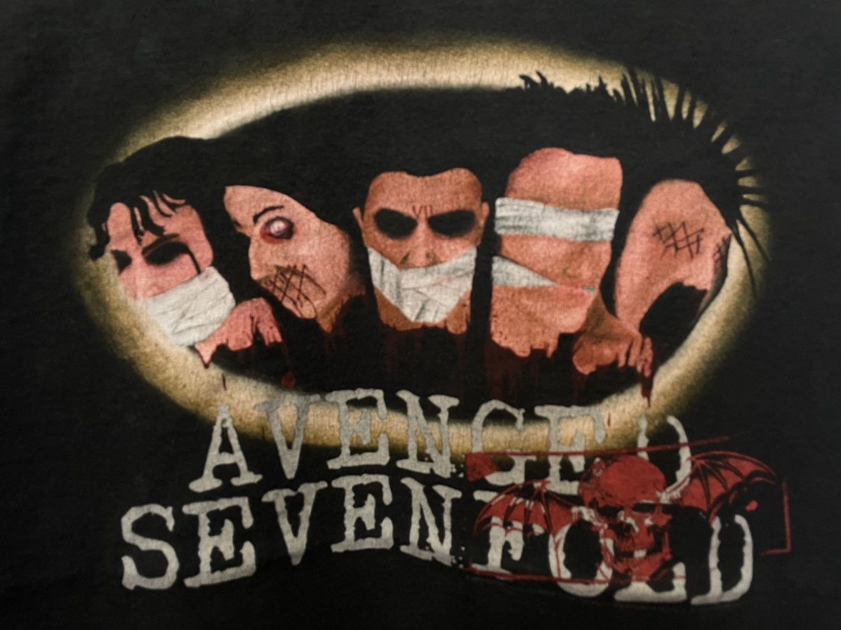 Band Tees × Vintage Vintage Avenged Sevenfold Size US M / EU 48-50 / 2 - 2 Thumbnail